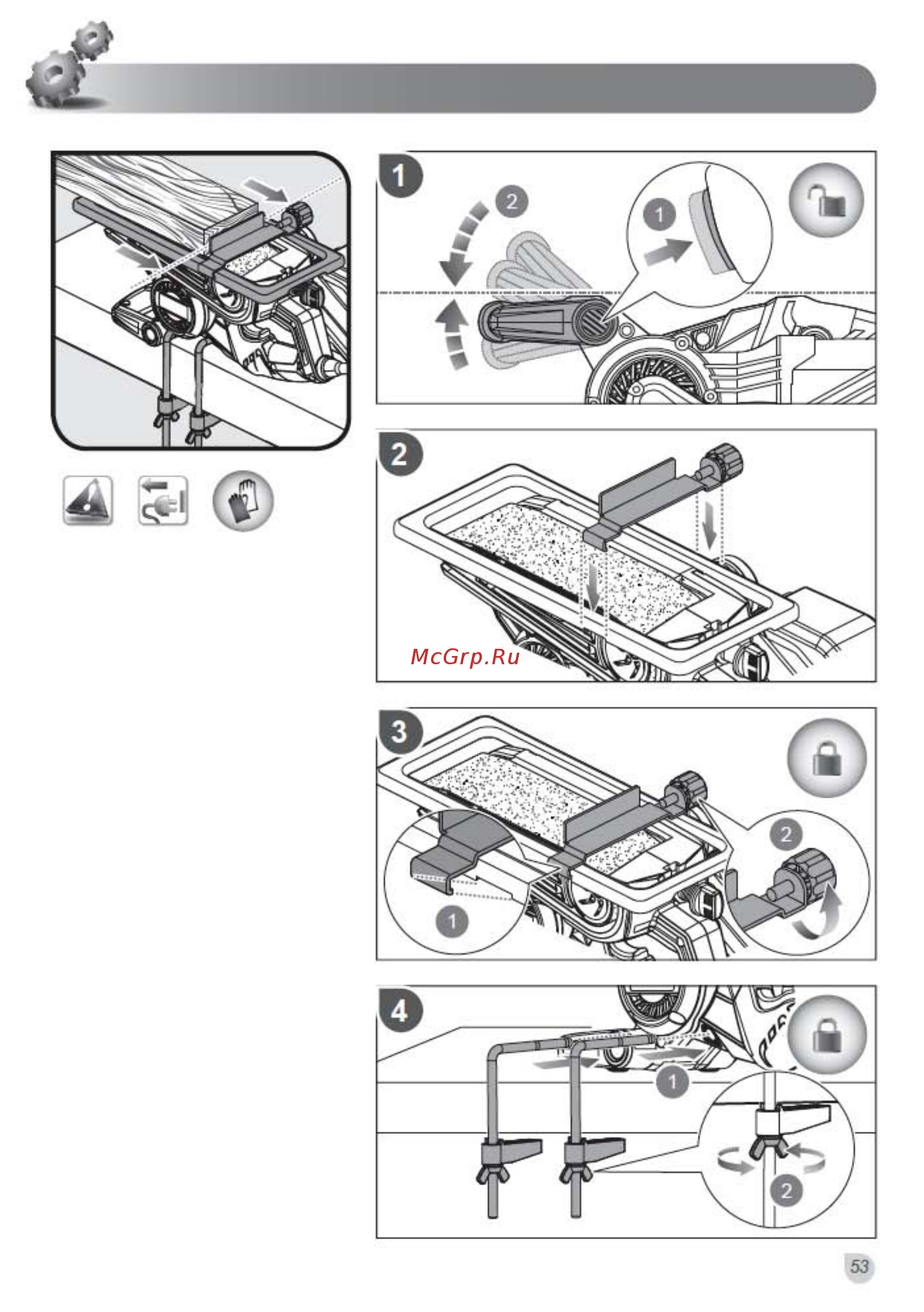 Ryobi EBS800V 5133001146 Инструкция по эксплуатации онлайн [55/72] 308010