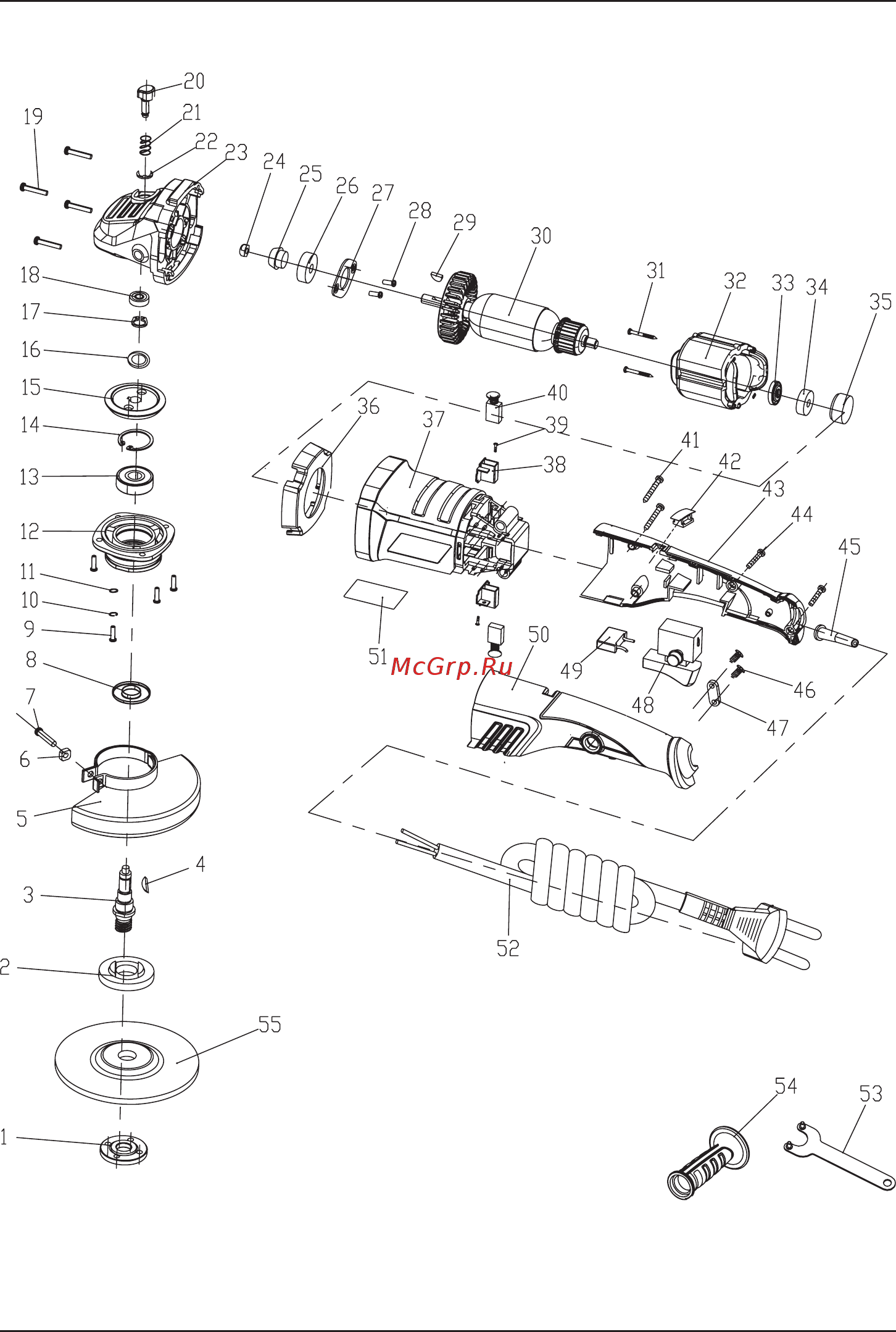 Bort BWS-1200 98296617 [23/40] Exploded view