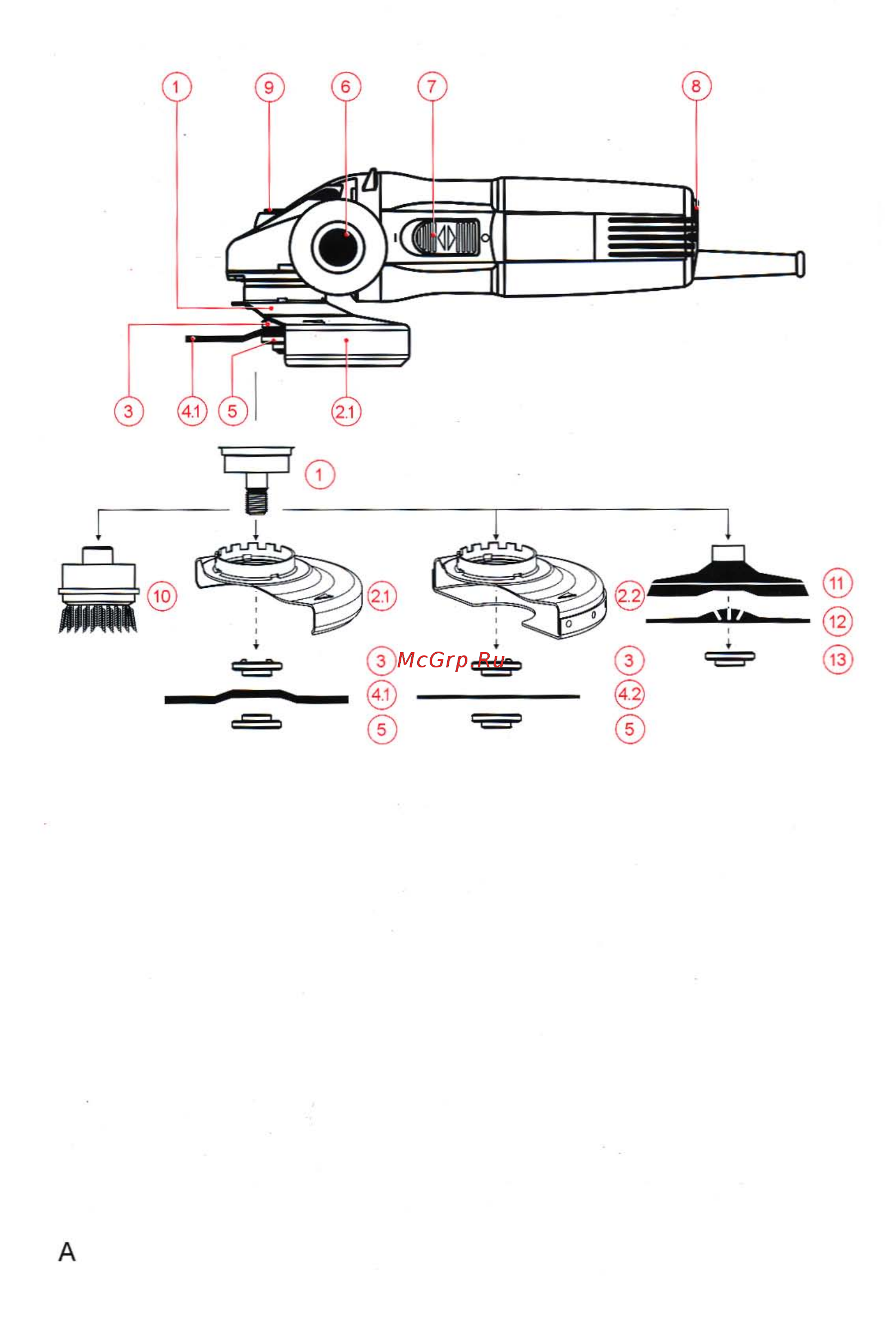 Sparky MB 850CE 10000070711 [3/17] M850 3