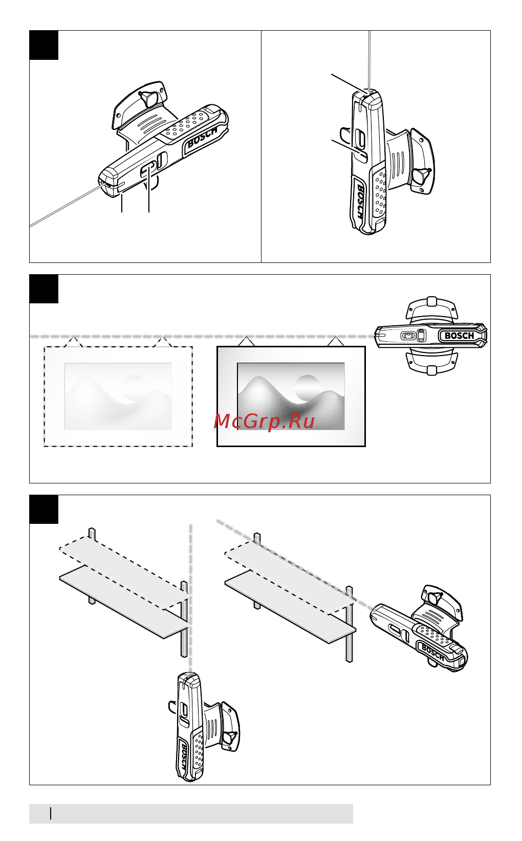 Bosch PLL 5 603015020 Инструкция по эксплуатации онлайн [4/16] 308215