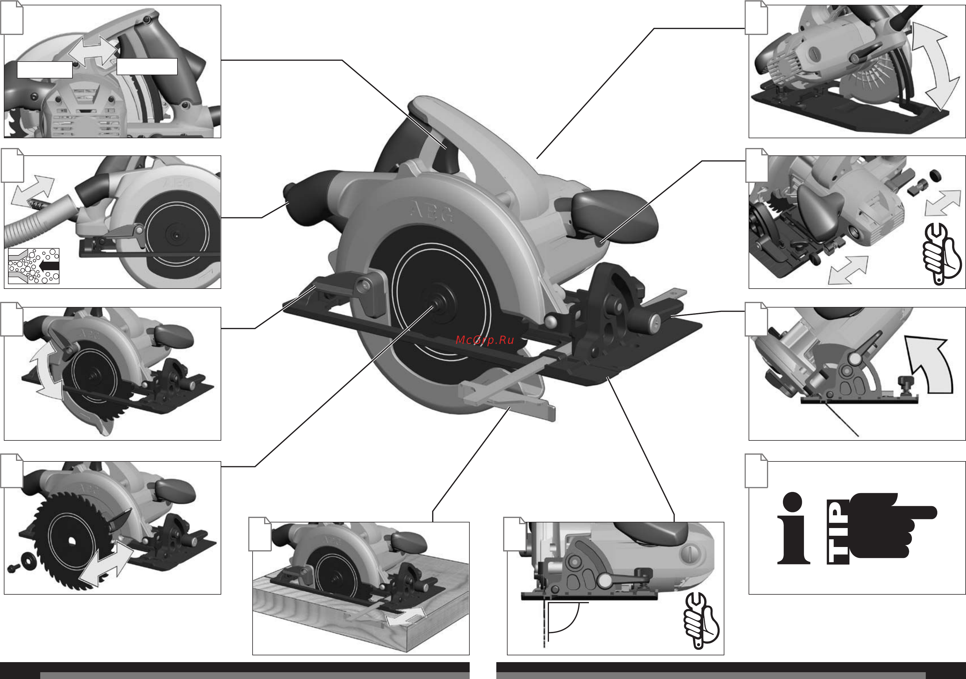 AEG KS 55 C 4935411830 [3/40] Start stop