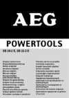 AEG SB 20 2E 4935411000 Инструкция по эксплуатации