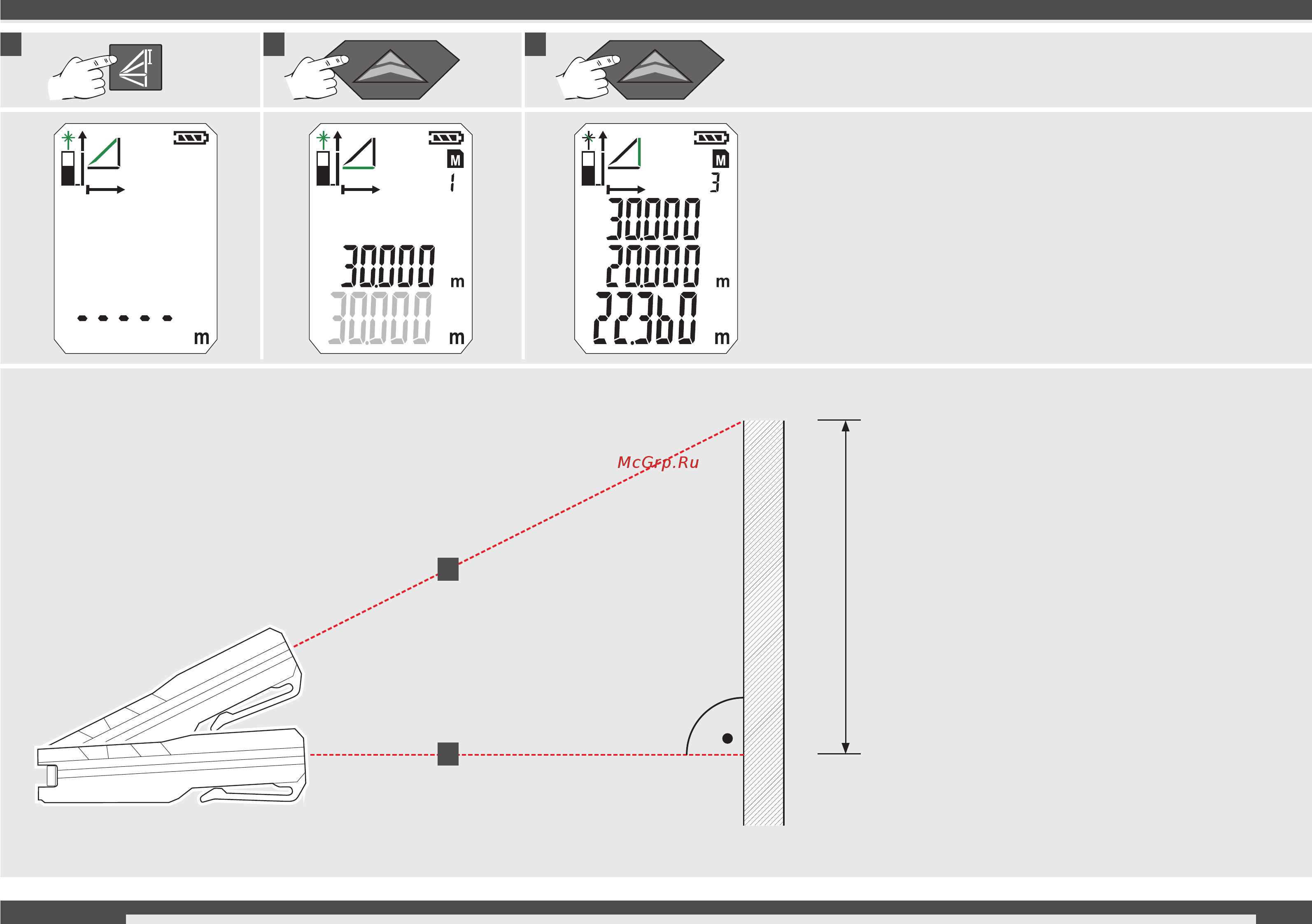 AEG LMG50 [12/487] Indirect measuring pythagoras 1