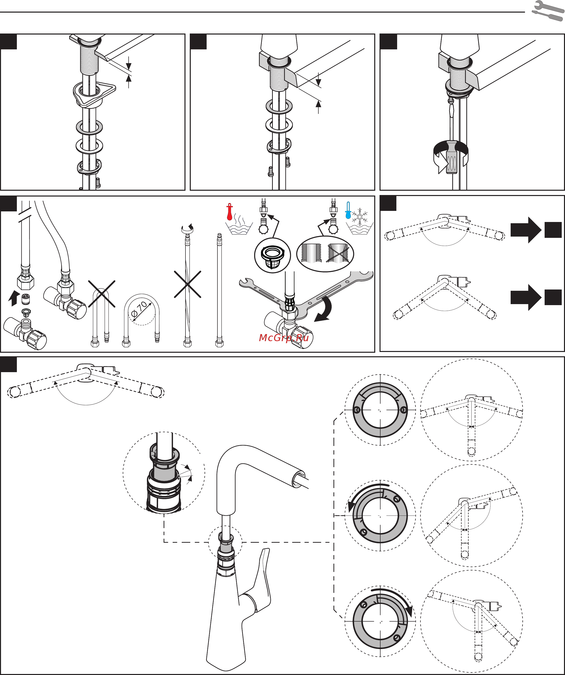 HansGrohe Metris Select 14884800 Инструкция по эксплуатации онлайн [31/36] 308303