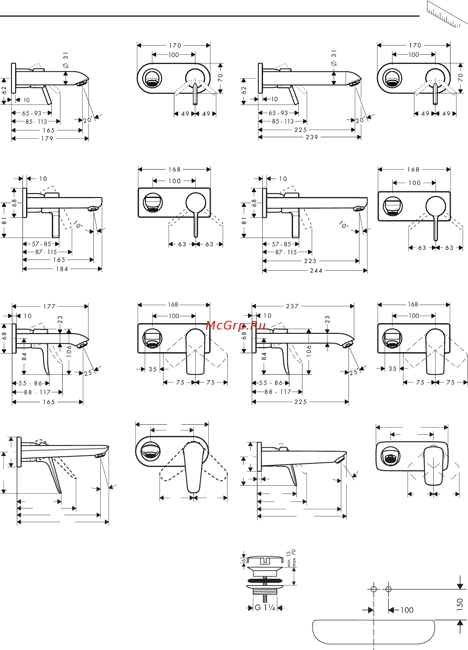 HansGrohe Logis 71220000 хром Инструкция по эксплуатации онлайн [35/40] 371972