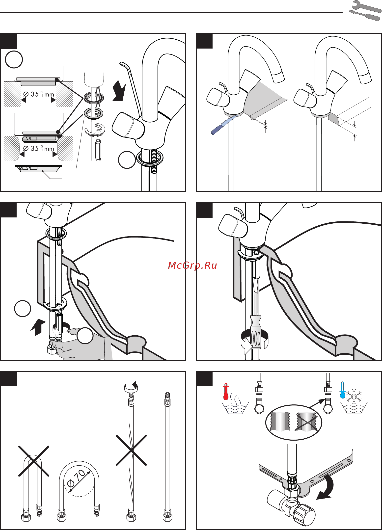 HansGrohe Logis Classic 2 71270000 Инструкция по эксплуатации онлайн [3/10] 308315