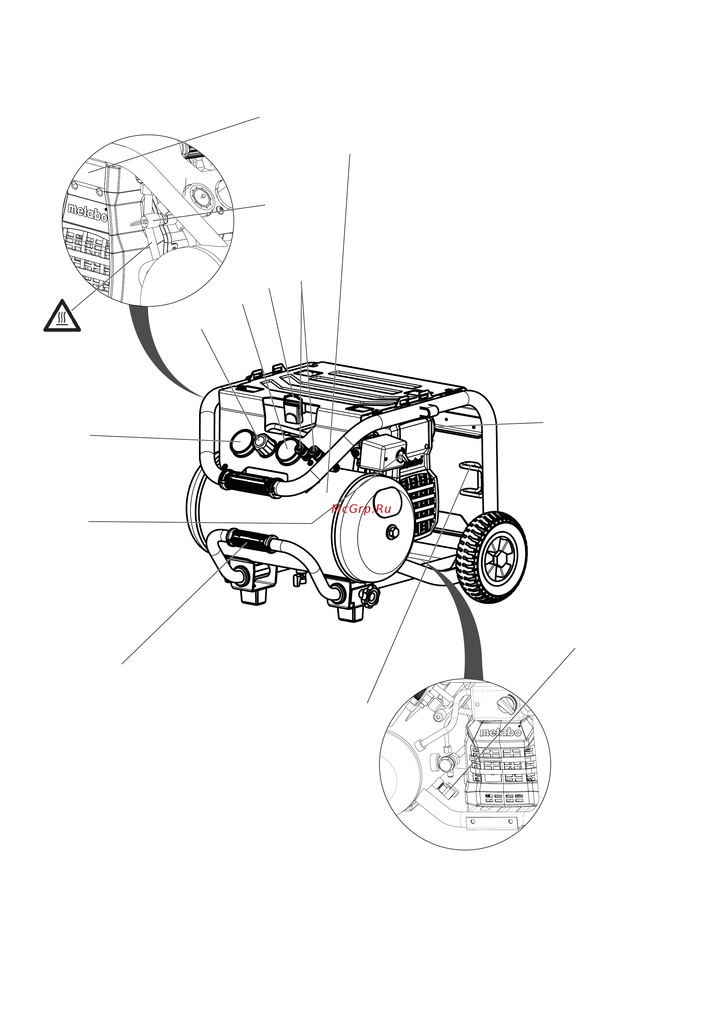 Metabo Power 400-20 W OF 601546000 Инструкция по эксплуатации онлайн [2/56] 308353