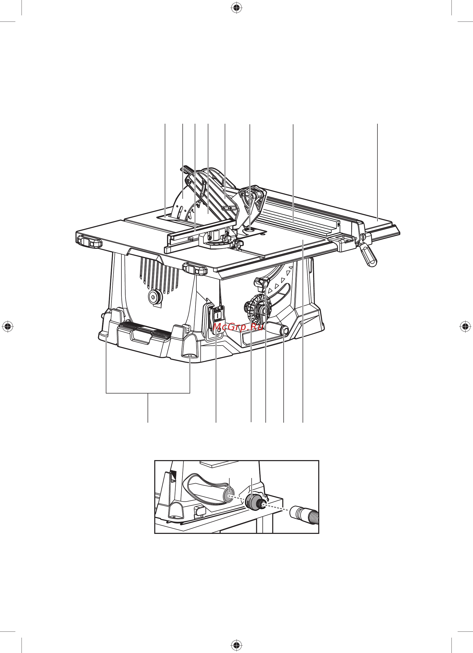 Ryobi RTS1800EF Инструкция по эксплуатации онлайн [246/284] 327827