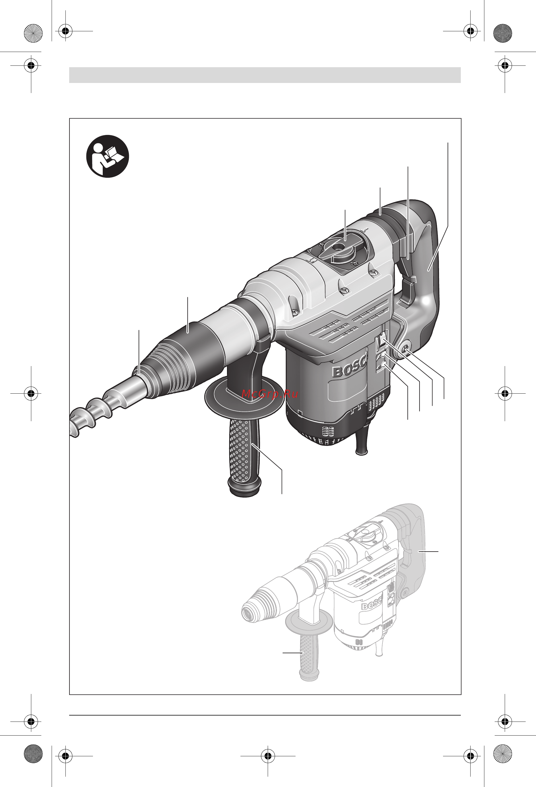 Bosch GBH 5-40 D 611269020 [4/155] Gbh 5 40 dce