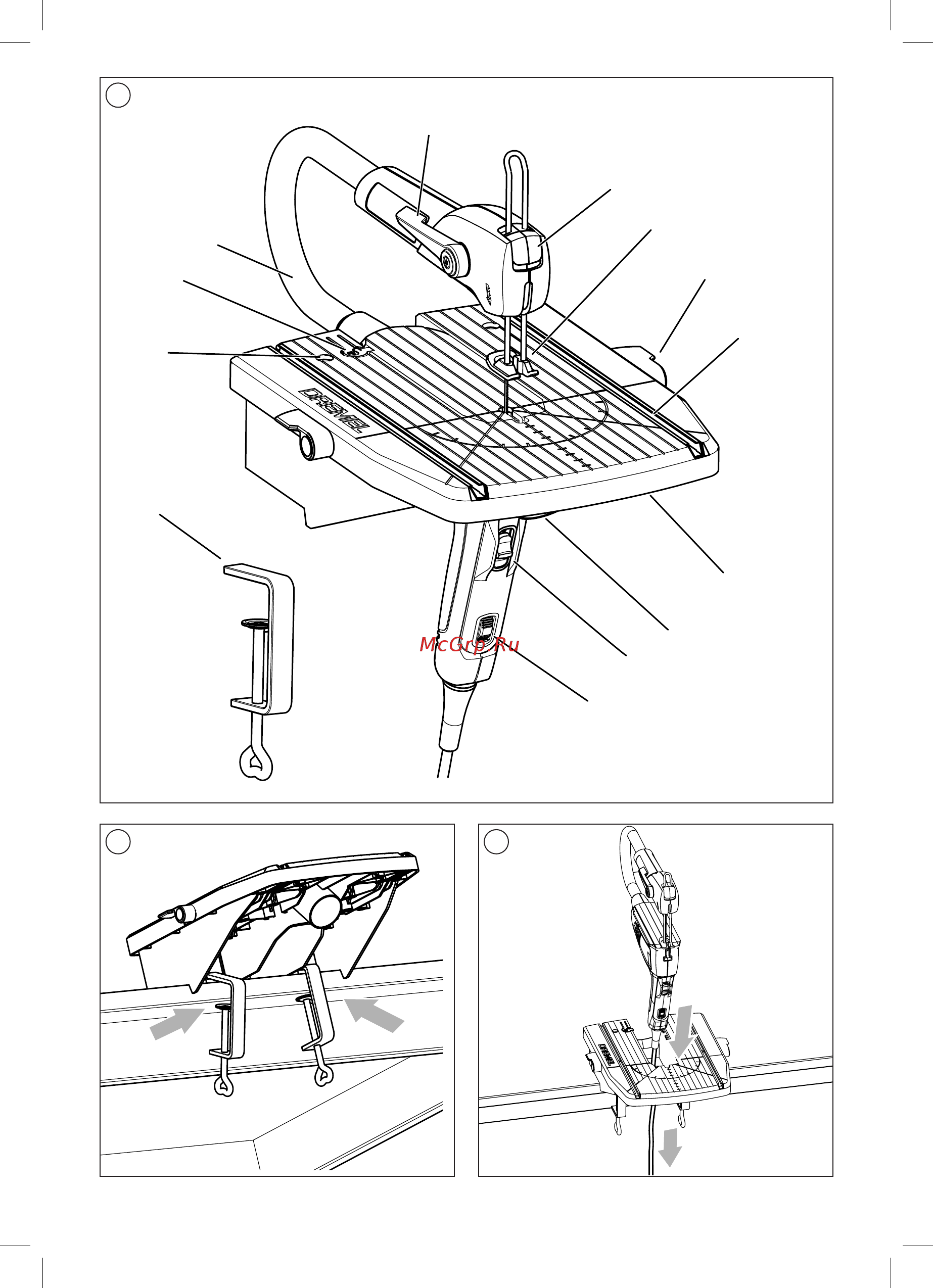 Dremel Moto-Saw MS20 F013MS20JC Инструкция по эксплуатации онлайн [2/132] 308391