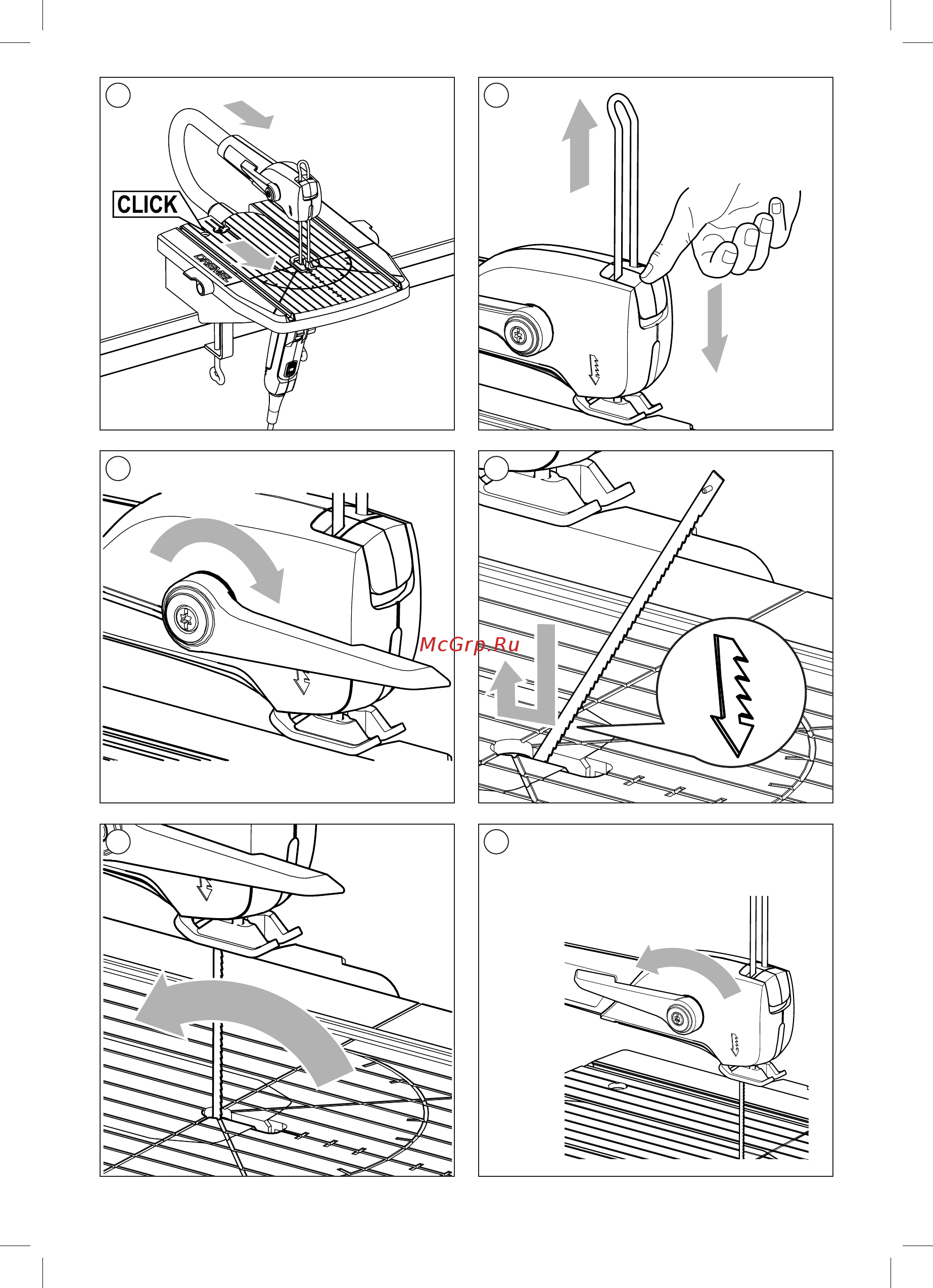 Dremel Moto-Saw MS20 F013MS20JC Инструкция по эксплуатации онлайн [3/132] 308391