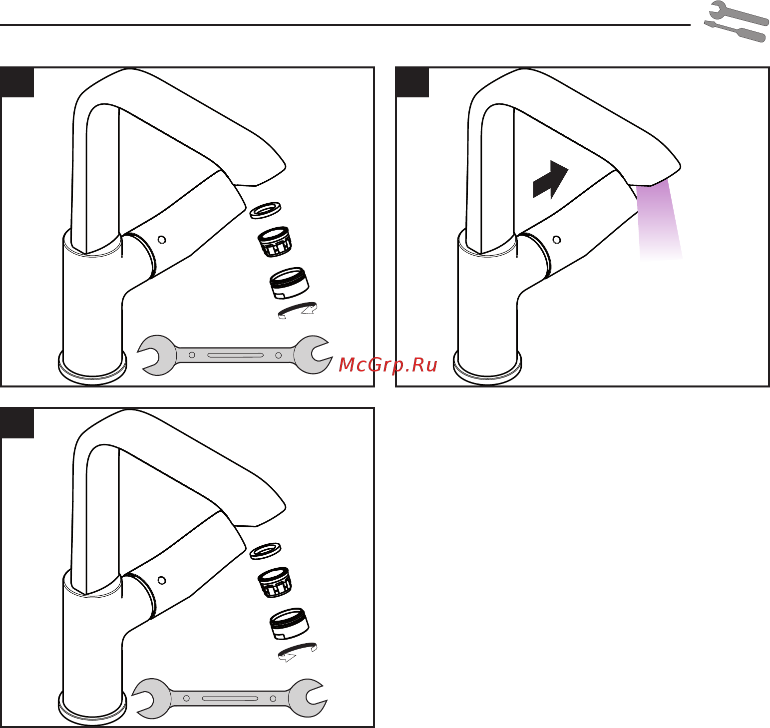 HansGrohe Metris S 31161000 хром Инструкция по эксплуатации онлайн [5/11] 371995