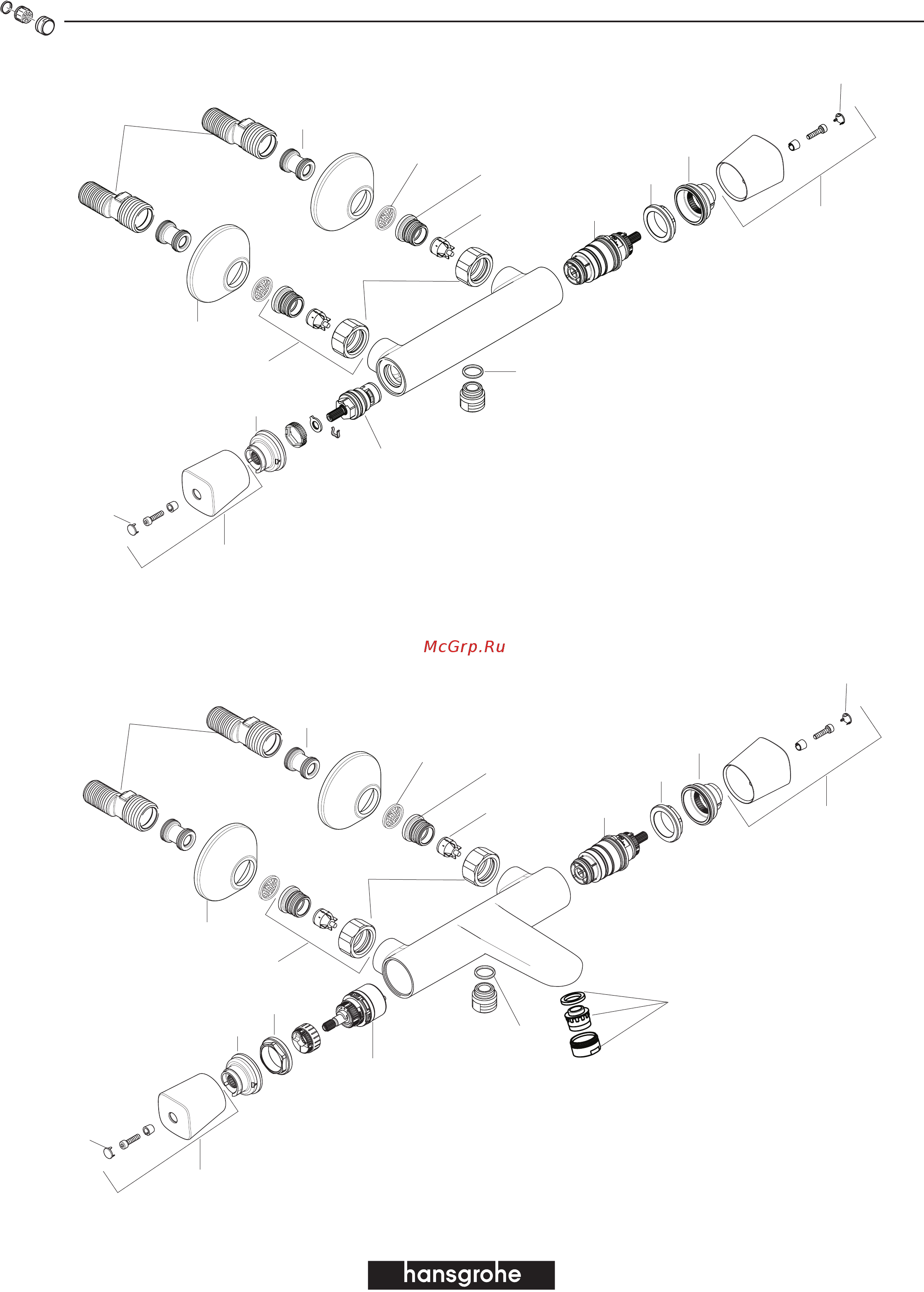 HansGrohe Ecostat Universal 13122000 Инструкция по эксплуатации онлайн [36/37] 308501