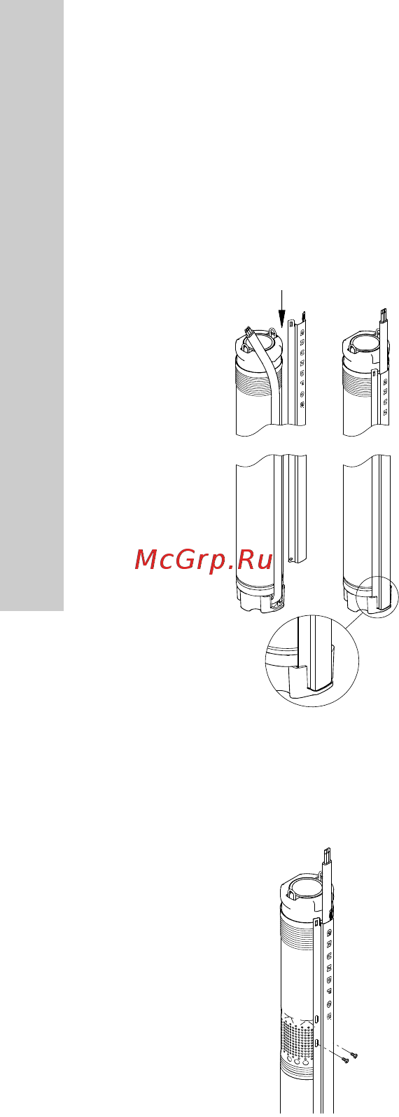 Grundfos SQ 3-105 96510210 [176/388] A kábelvédő lemez feltétele