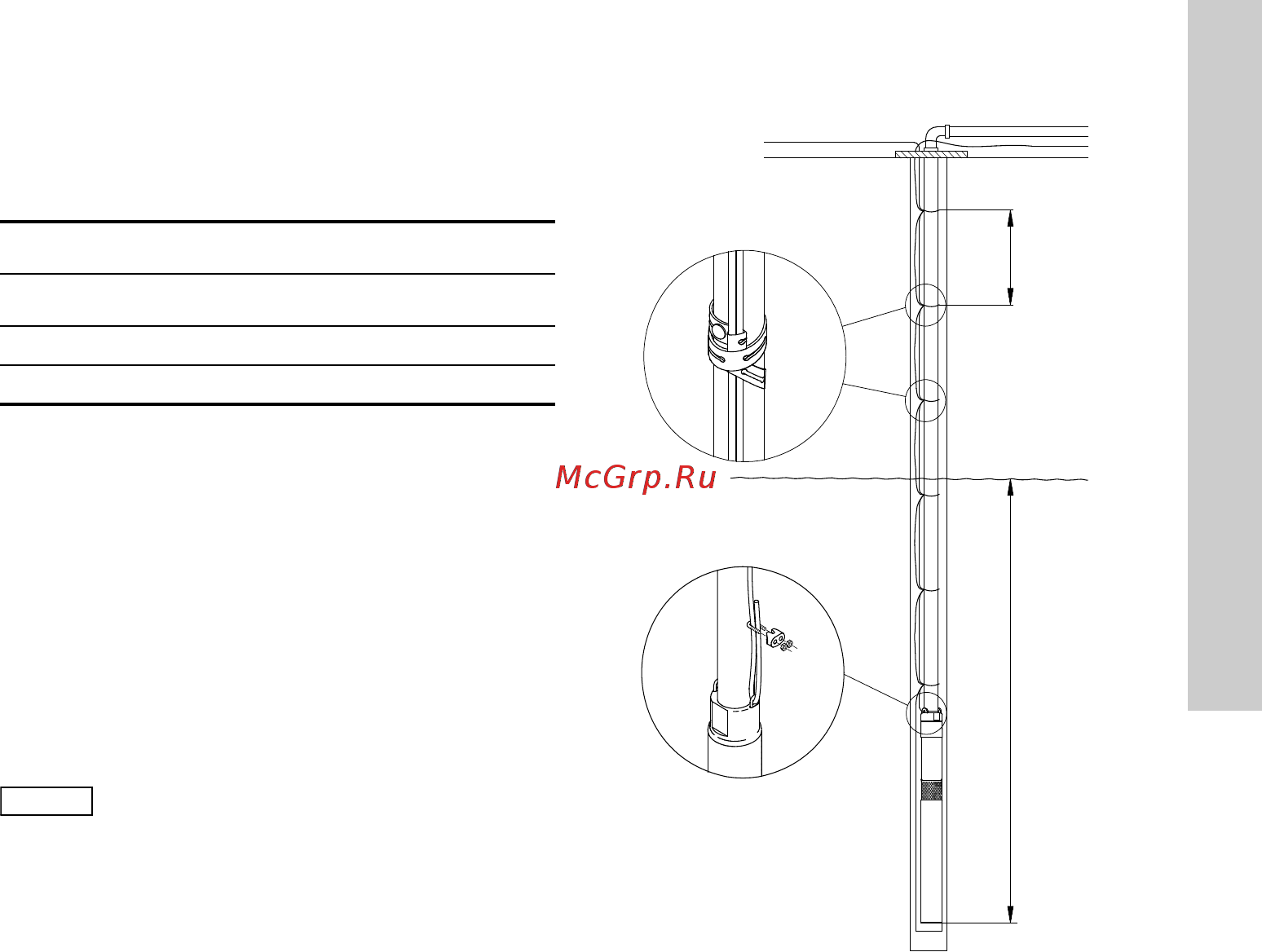 Grundfos SQE 2-55 96510151 [253/388] Łączenie kabli