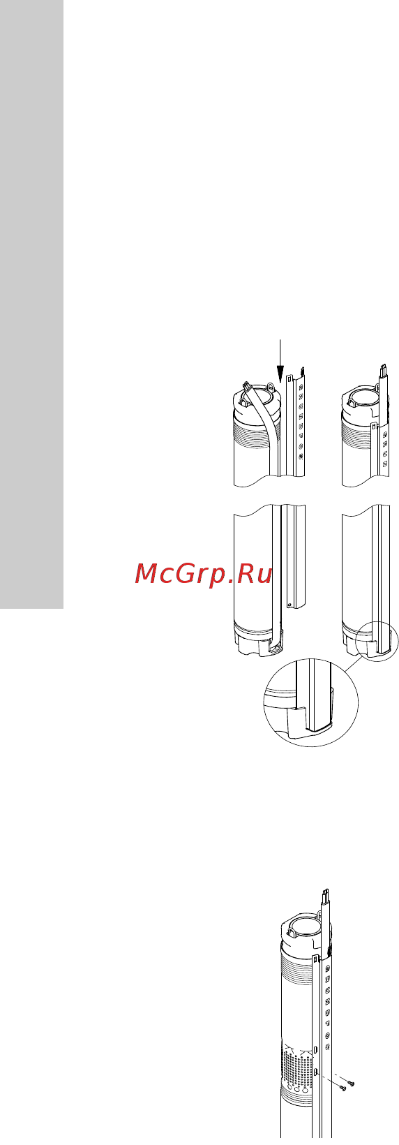 Grundfos SQ 2-55 96510199 [266/388] Instalar o guarda cabo