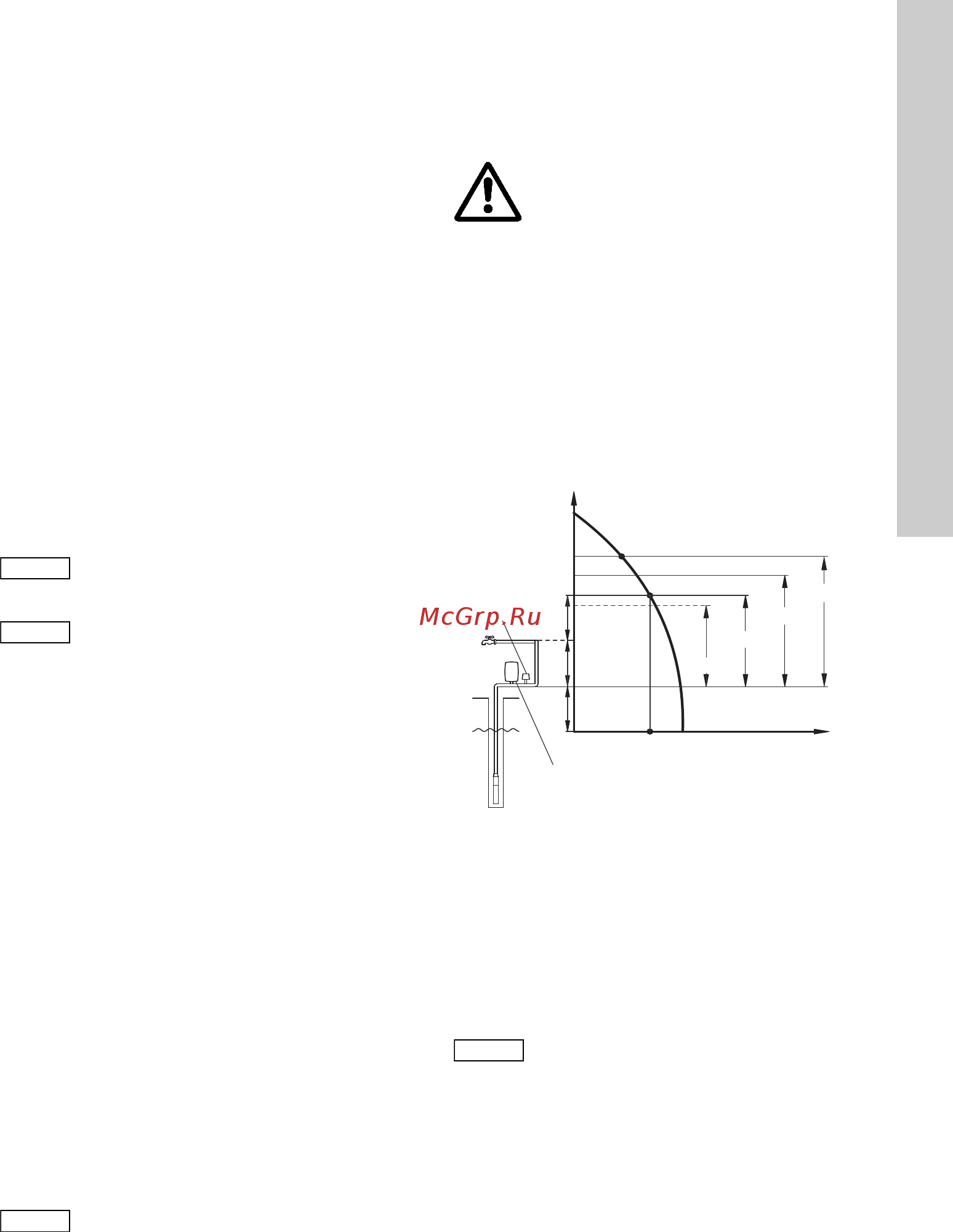 Grundfos SQ 5-15 96510211 [59/388] Einbautiefen