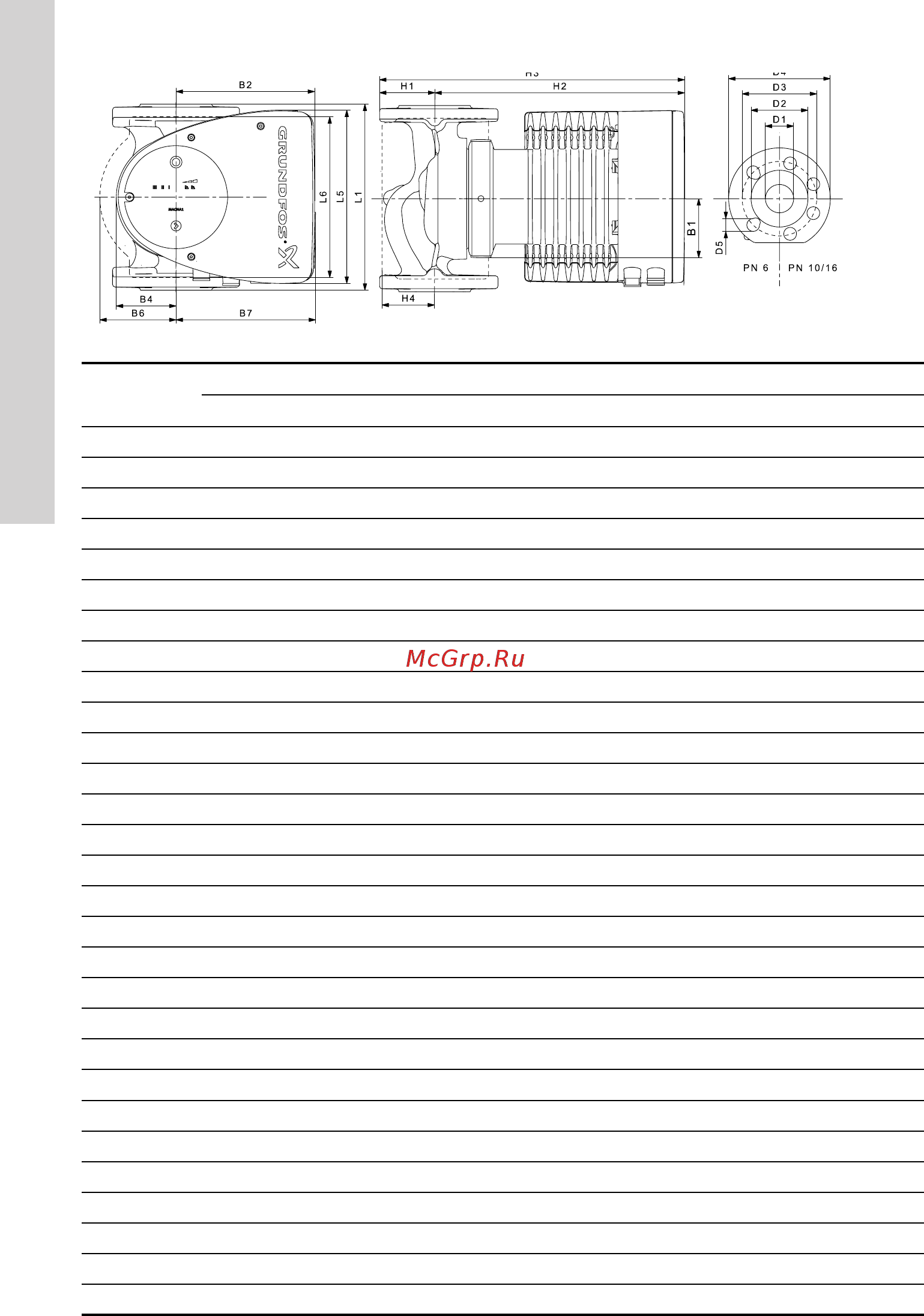 Grundfos MAGNA1 D 32-80 180 97924369 [54/60] Приложения