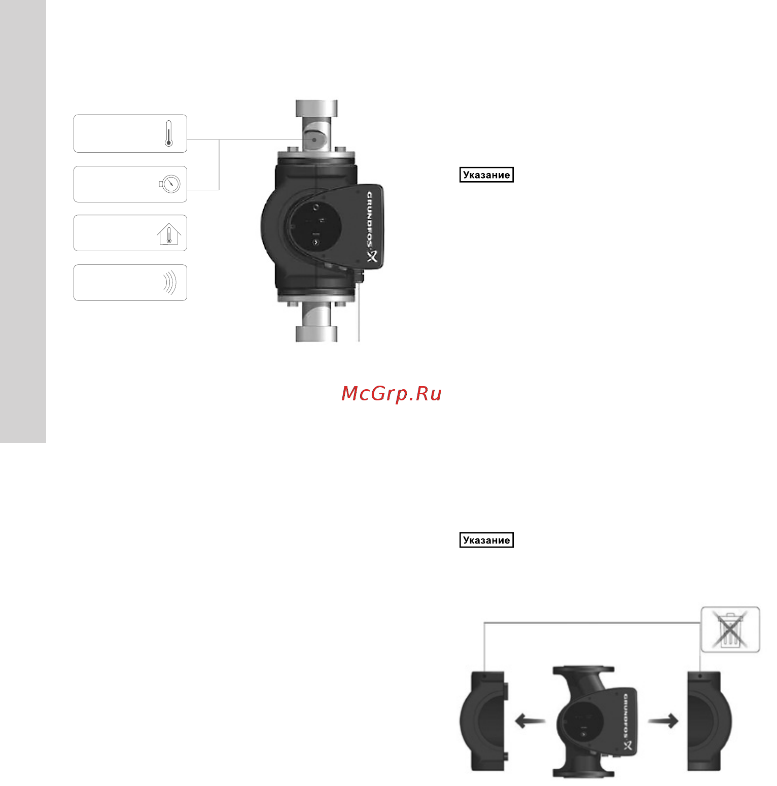 Grundfos MAGNA1 D 32-60 180 97924368 [8/60] Русский ru