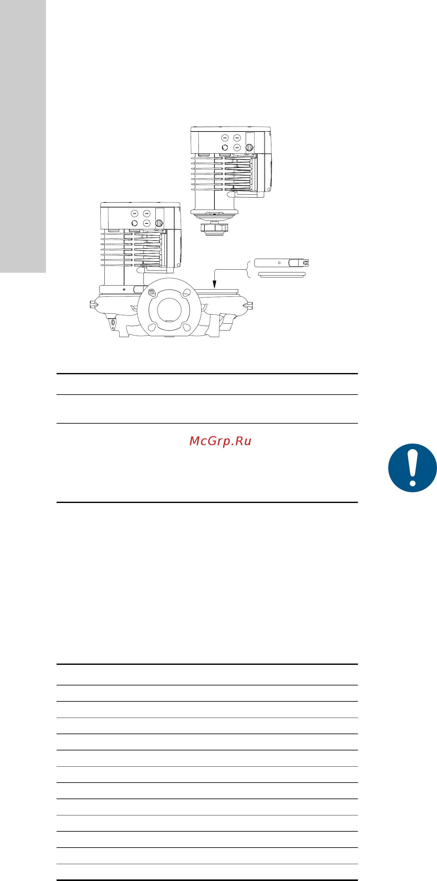 Grundfos MAGNA3 D 32-80 180 97924451 [1384/1656] Глухий фланець
