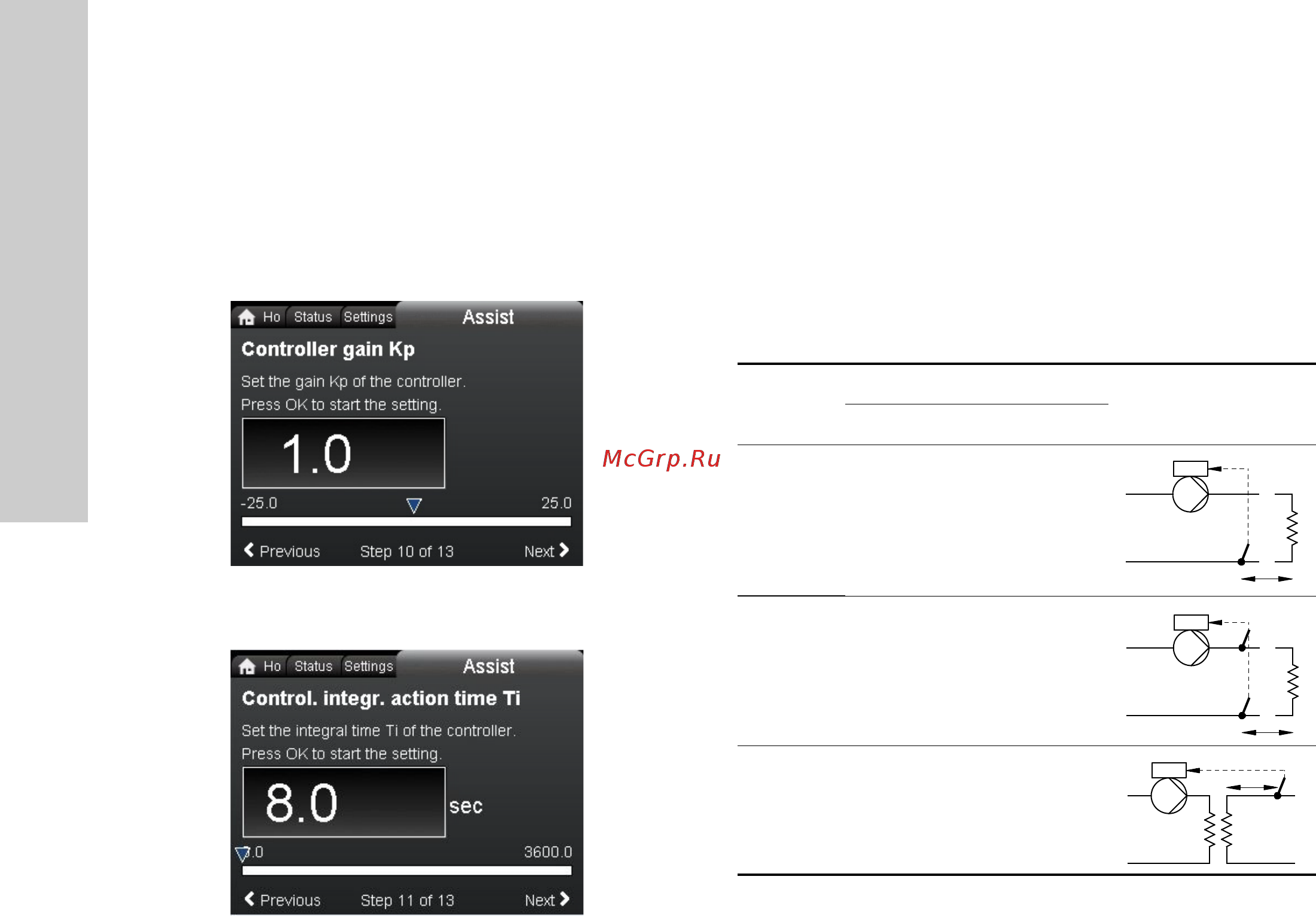 Grundfos MAGNA3 D 32-80 180 97924451 [1620/1656] Controller settings 8