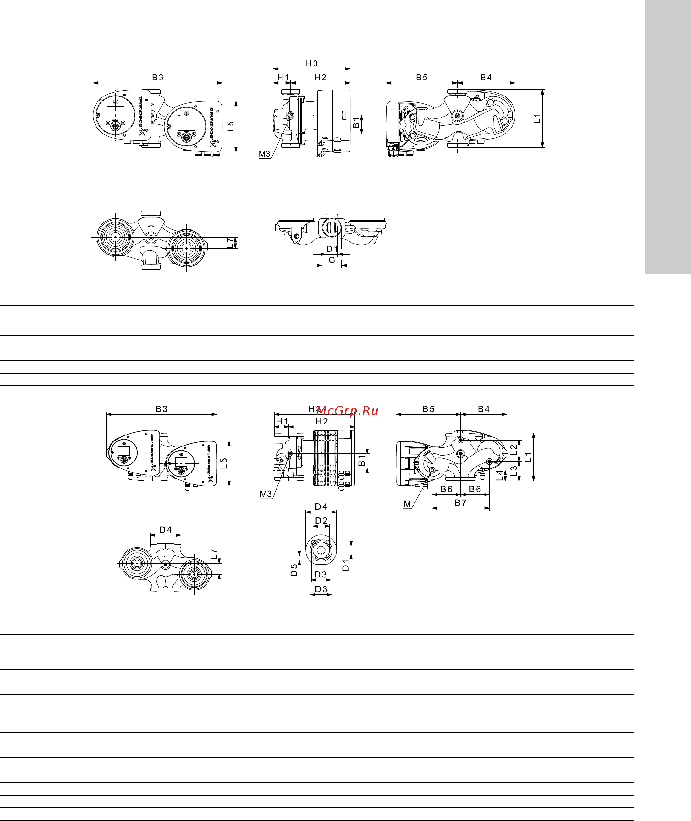 Grundfos MAGNA3 D 32-80 180 97924451 [1651/1656] Appendix