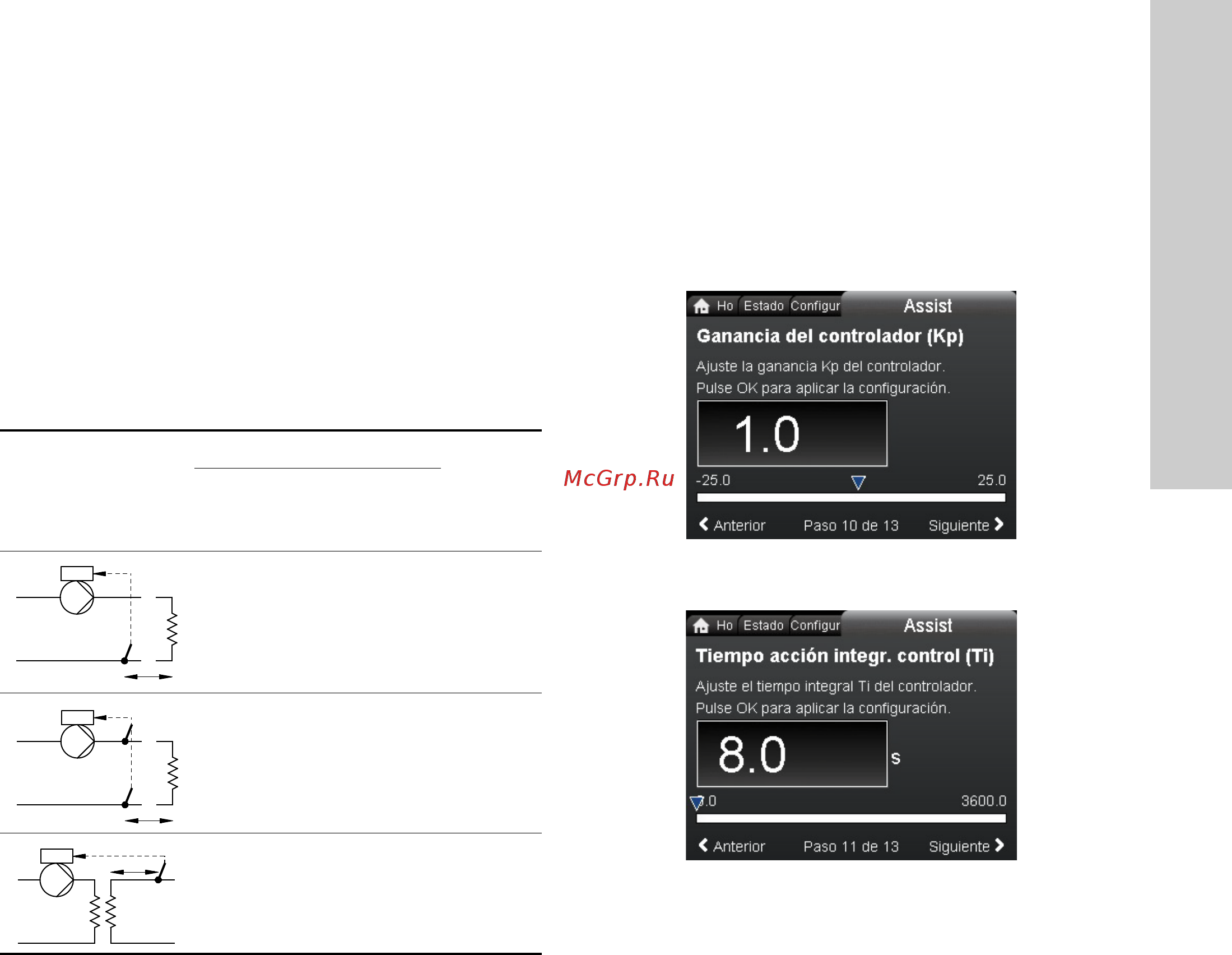 Grundfos MAGNA3 D 32-80 180 97924451 [351/1656] Configuración del controlador
