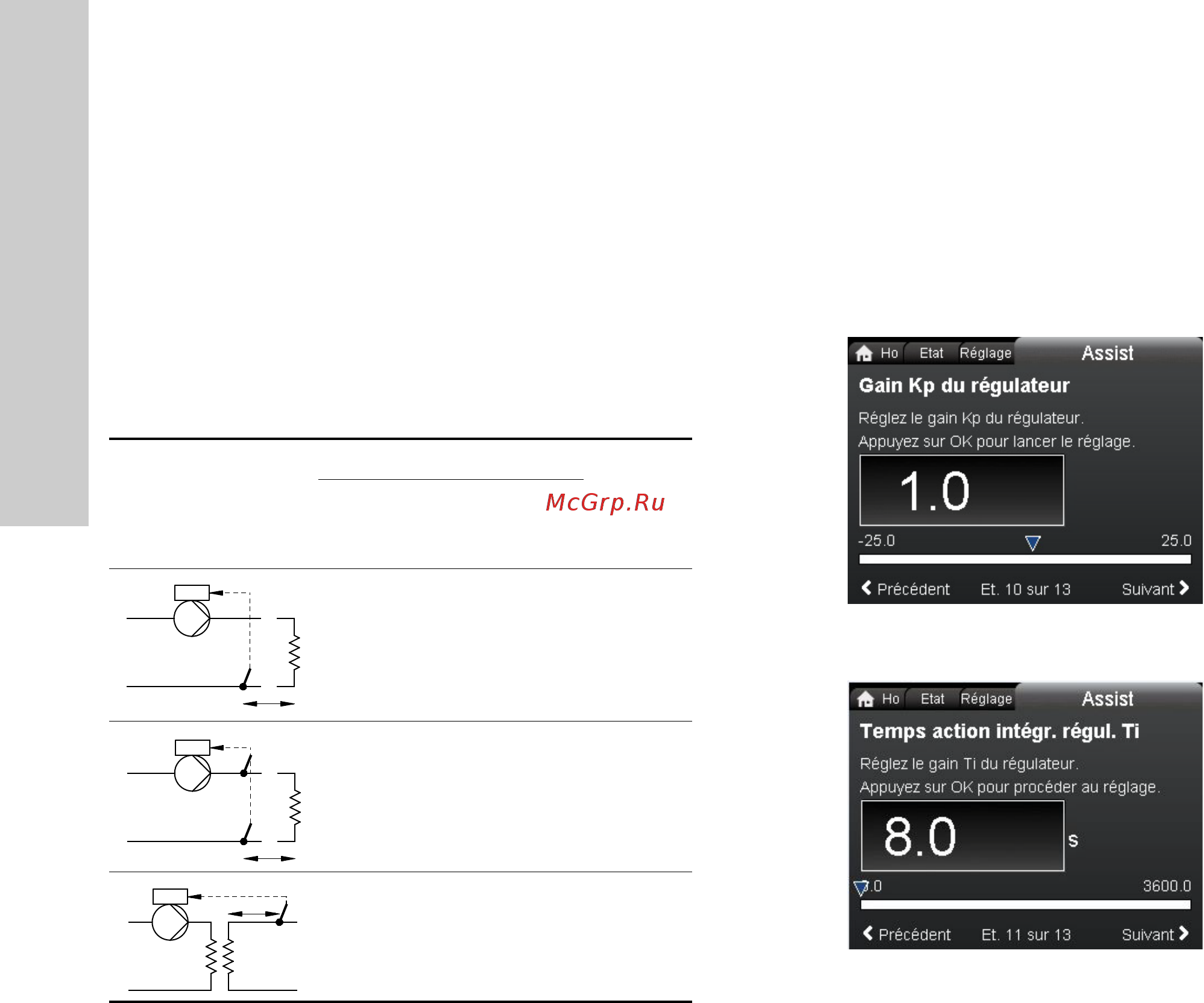 Grundfos MAGNA3 D 32-80 180 97924451 [458/1656] Réglages du régulateur