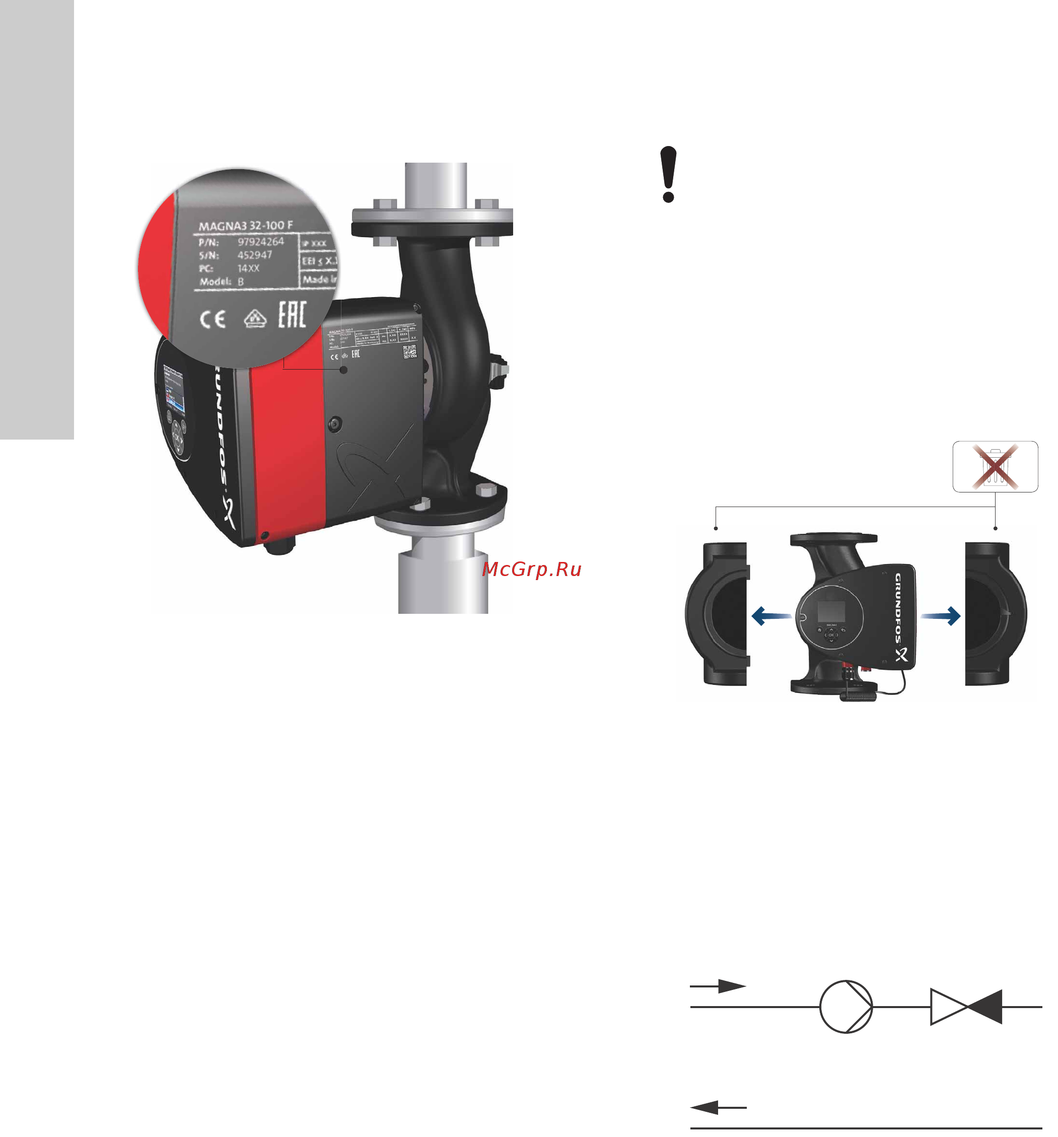 Grundfos MAGNA3 D 32-80 180 97924451 [708/1656] Modelio tipas