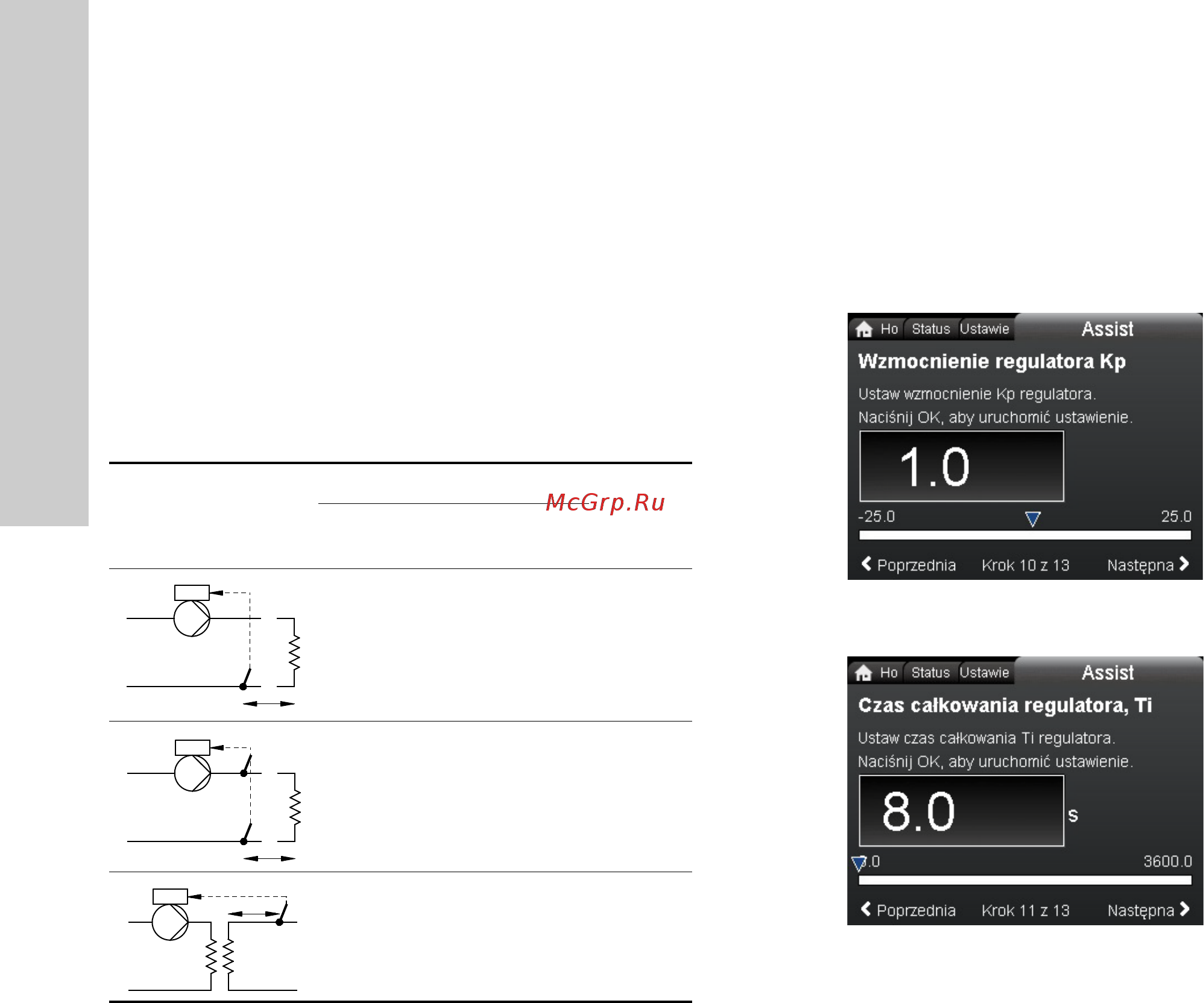 Grundfos MAGNA3 D 32-80 180 97924451 [882/1656] Ustawienia regulatora