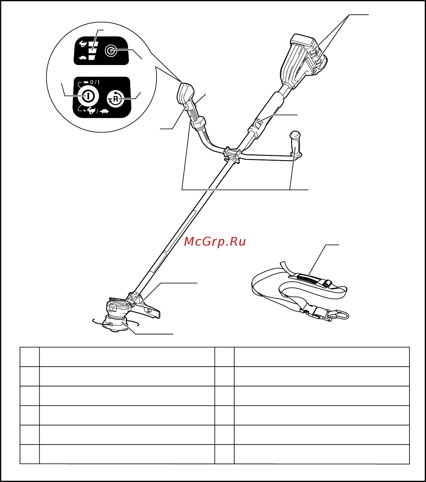 Makita DUR365UZ БЕЗ АКК. и ЗУ [37/112] Delebeskrivelse
