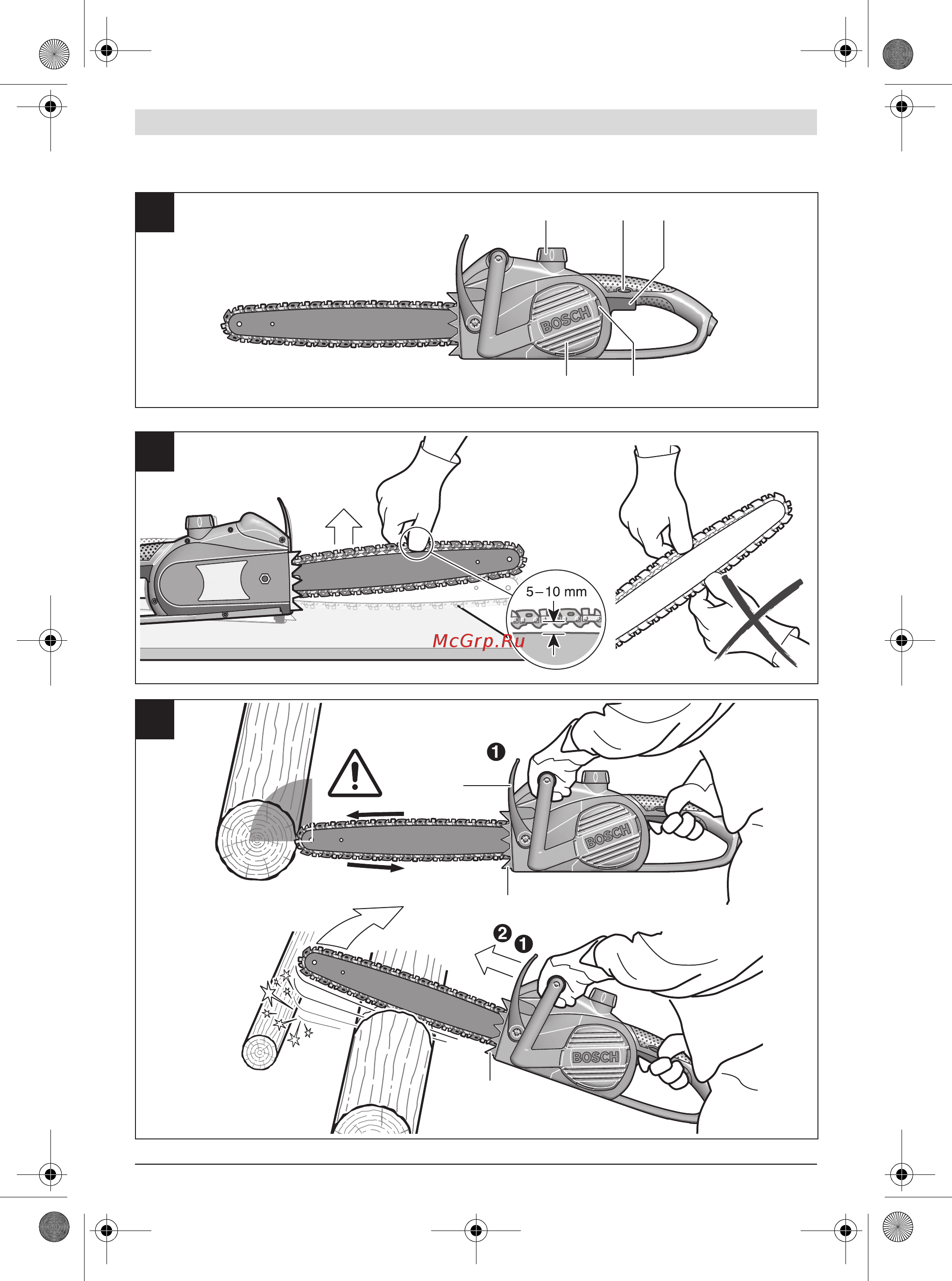Bosch AKE 40 S (0600834600) Инструкция по эксплуатации онлайн [6/337] 499091