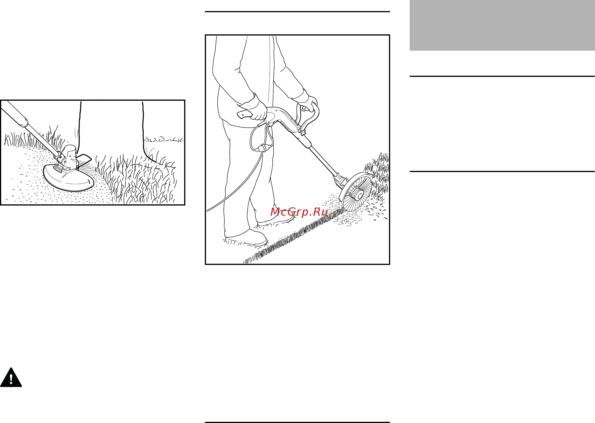 Stihl FSE 52 48160114104 [10/220] Dozvoljene dopuštene kombinacije reznog alata i štitnika