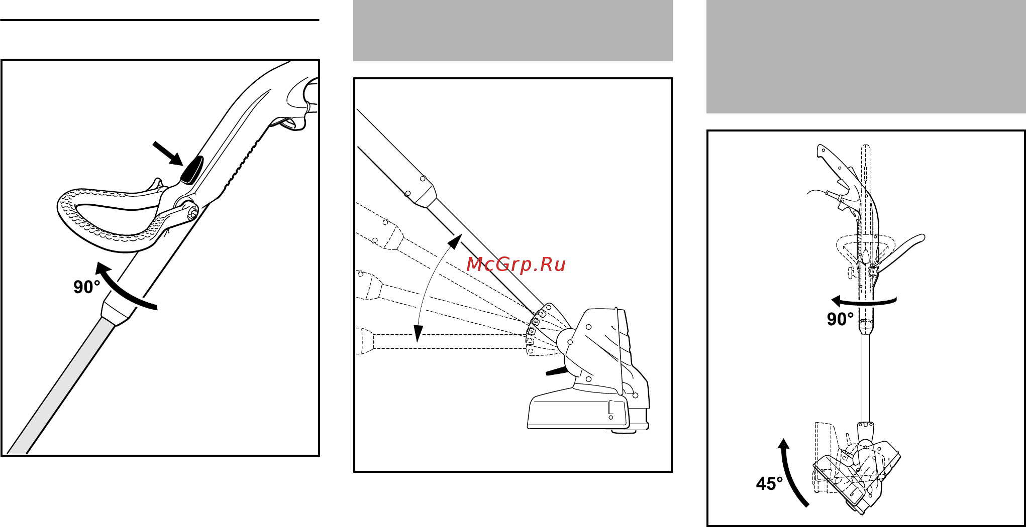 Stihl FSE 52 48160114104 [171/220] Преустрояване на машината в уред за подрязване на тревни бордюри