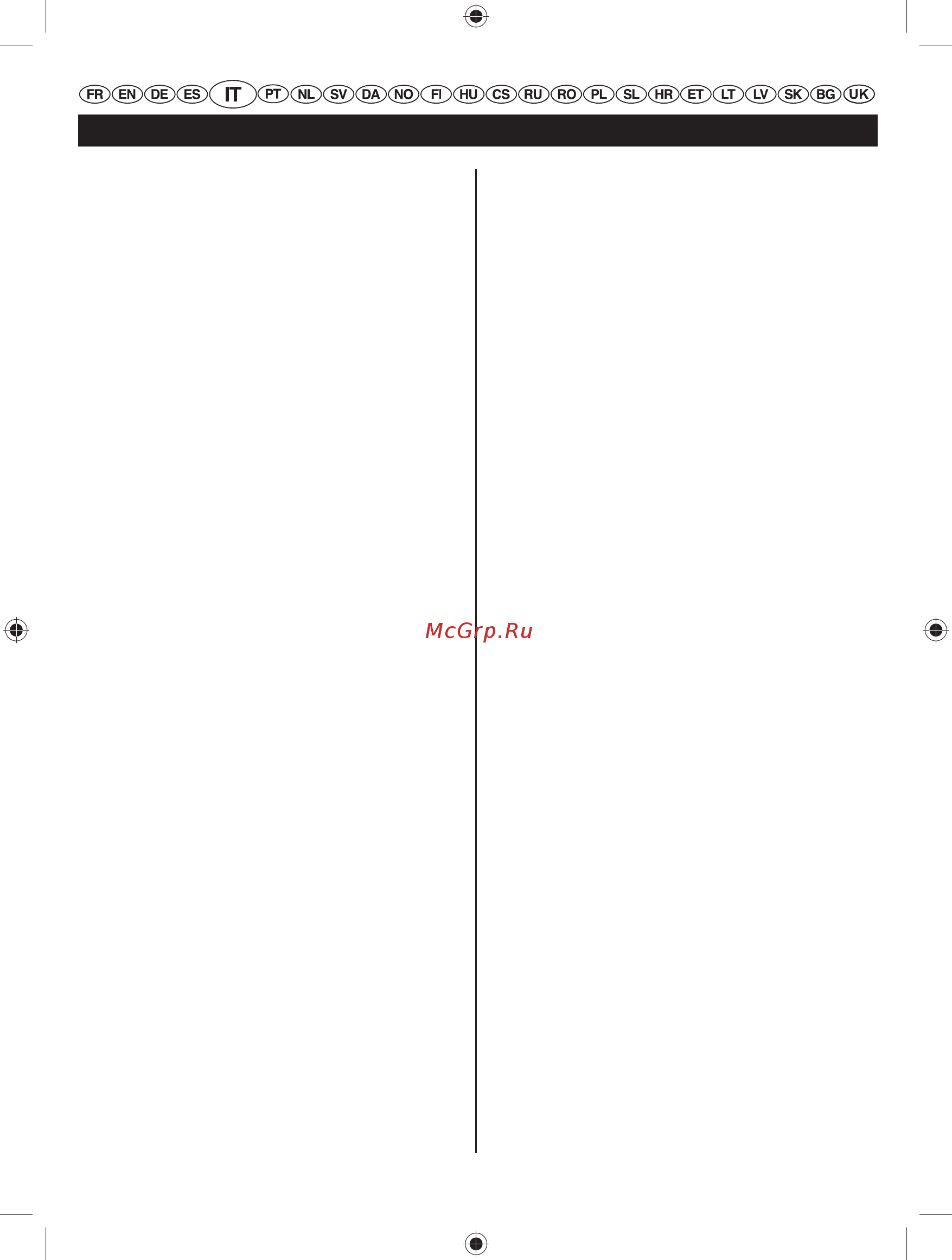 Ryobi RBC52FSBO 5133002544 [82/396] Italiano traduzione dalle istruzioni originali