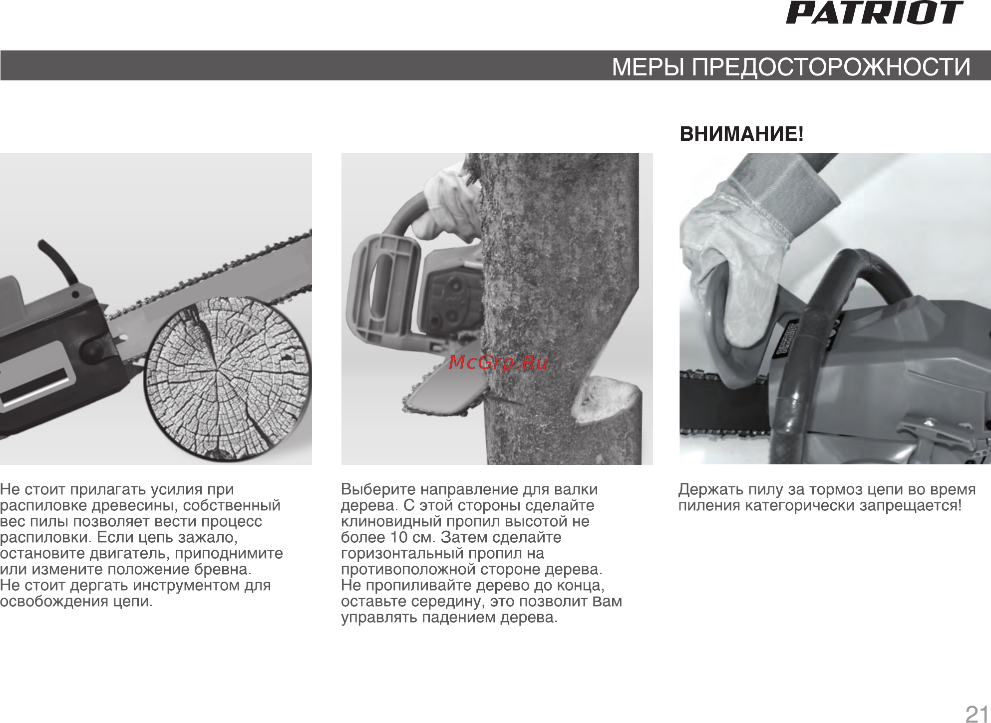 Patriot ES 2016 220301510 [21/28] Страница 21