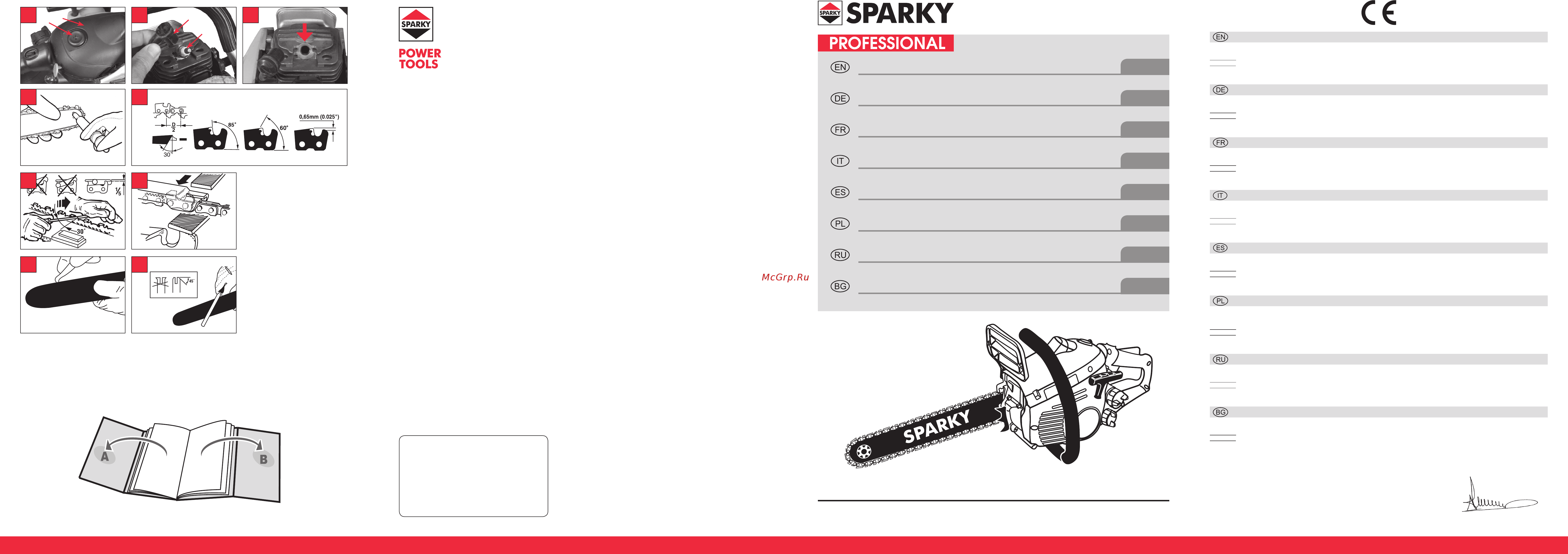 Sparky TV 3540 53006162606 Инструкция по эксплуатации онлайн