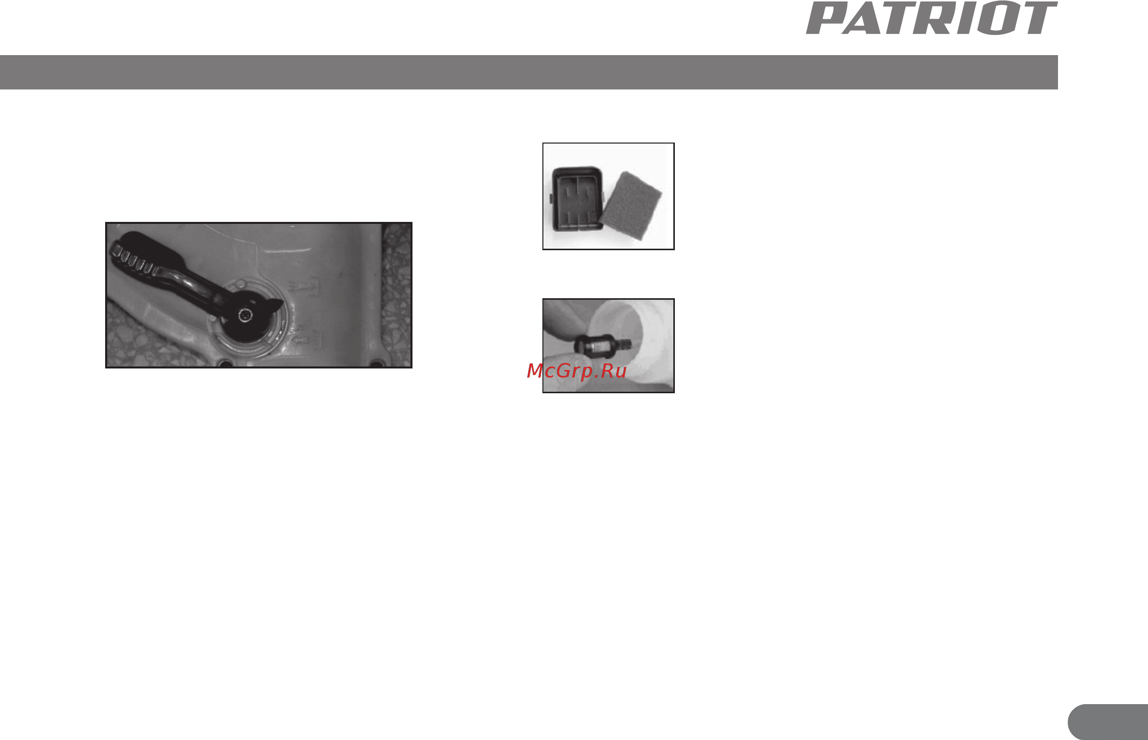 Patriot PT30 [10/11] Техническое обслуживание