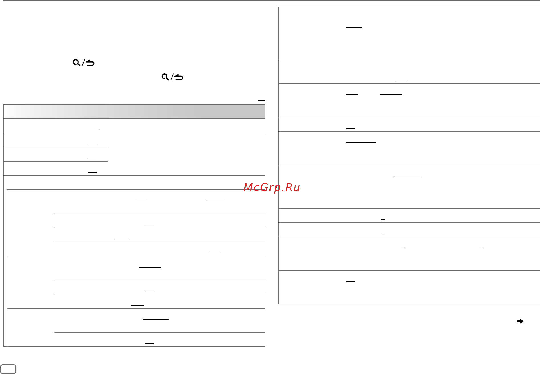 Kenwood KMM-123Y 4x50Вт [12/36] Audio settings