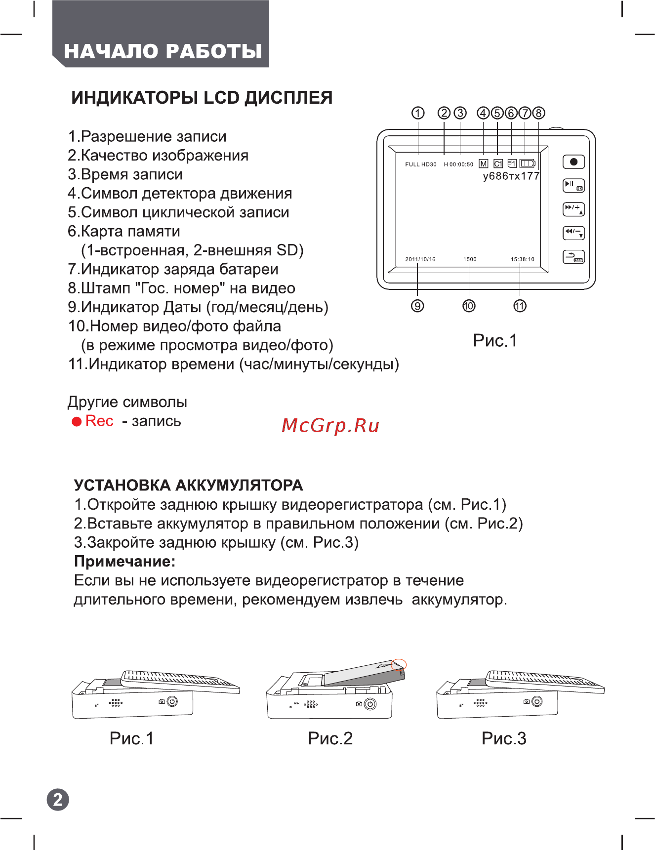 Axiom Car Vision 1100 [7/32] Индикаторы lcd дисплея