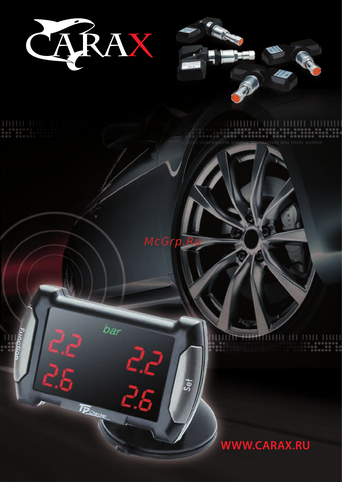 Carax TPMS CRX-1010N 5055161864362 Инструкция по эксплуатации онлайн