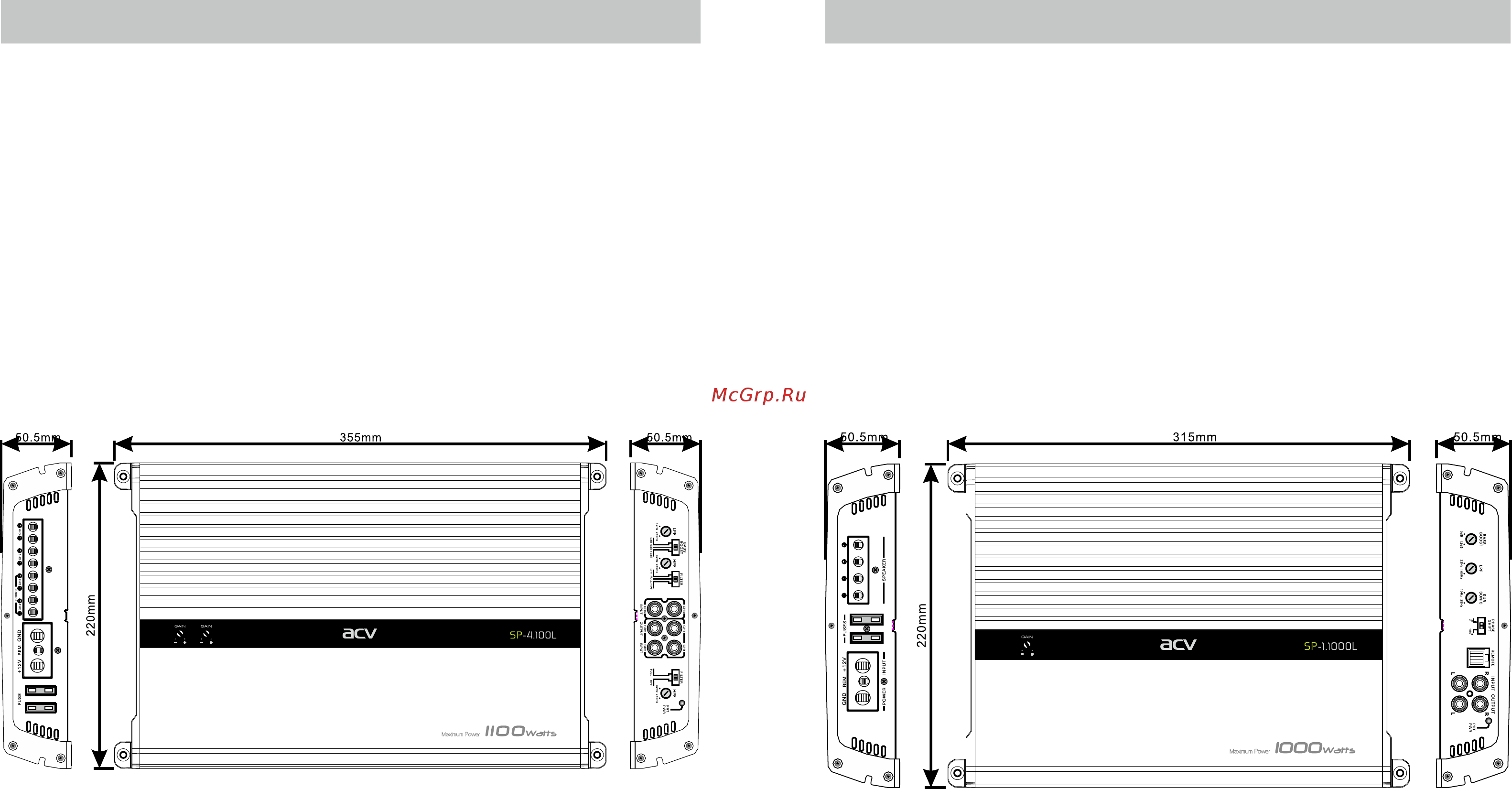 ACV SP-1.1500L [8/9] Технические характеристики технические характеристики
