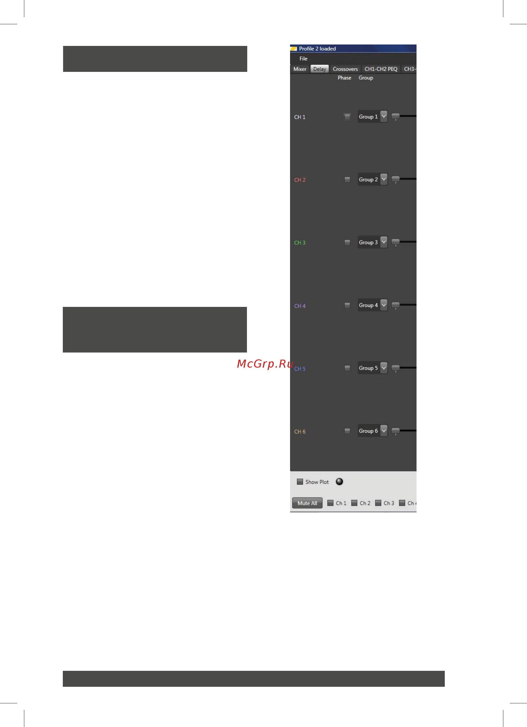 Eton STAGE DSP STAGE 4 DSP [39/88] Laufzeitkorrektureinstellung