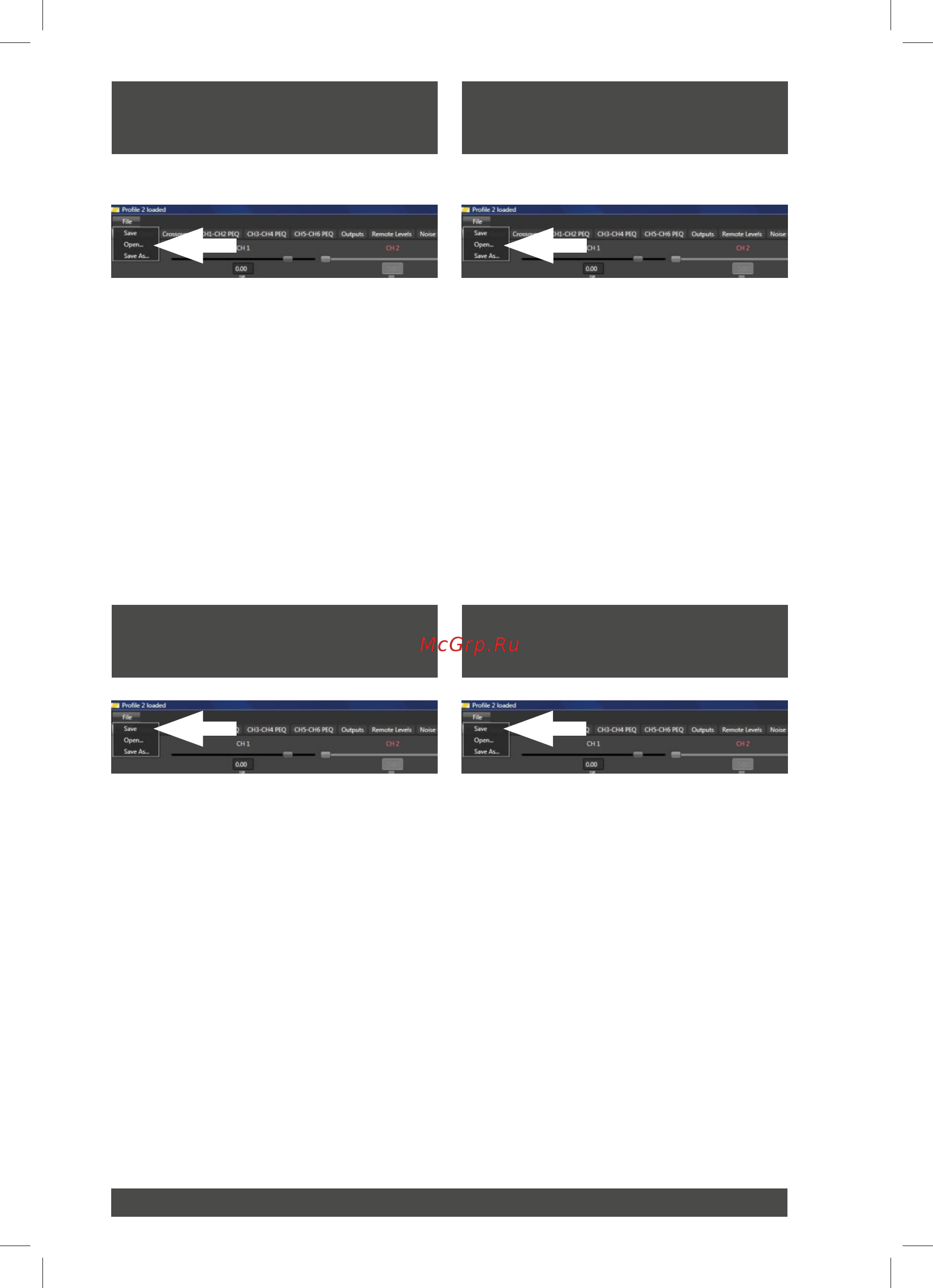 Eton STAGE DSP STAGE 4 DSP [47/88] Speichern crossover als default