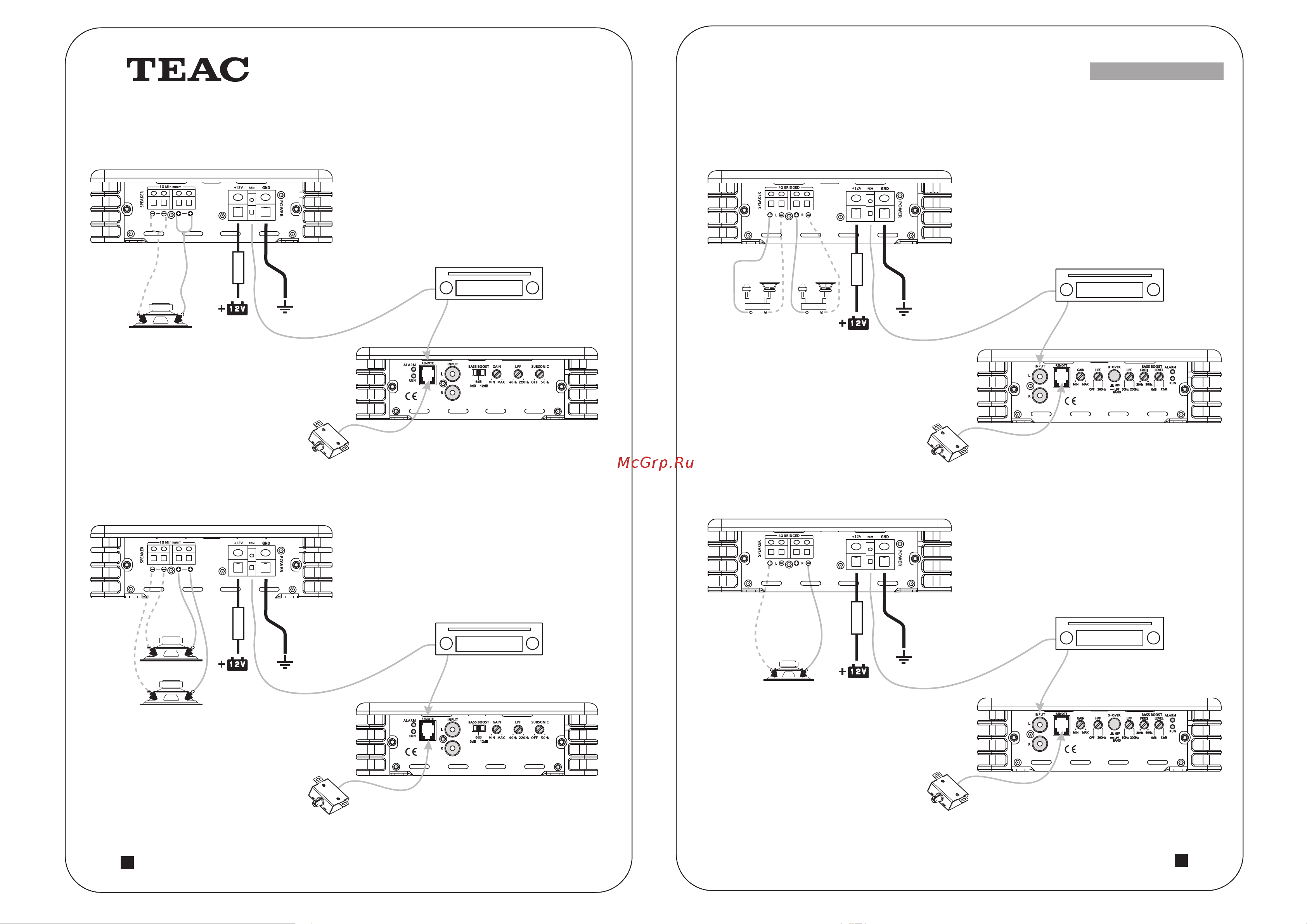 Teac TE TE-PK4100 [5/6] Сигнал rca