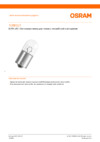 Osram 12V R10W BA15s (5008ULT) Инструкция по эксплуатации