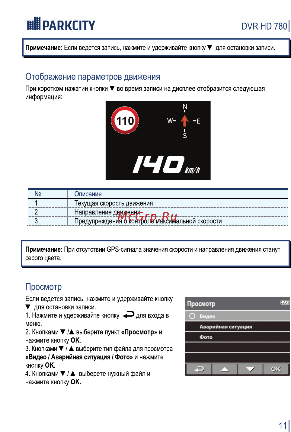 Parkcity 780 [12/24] 1рарксиу