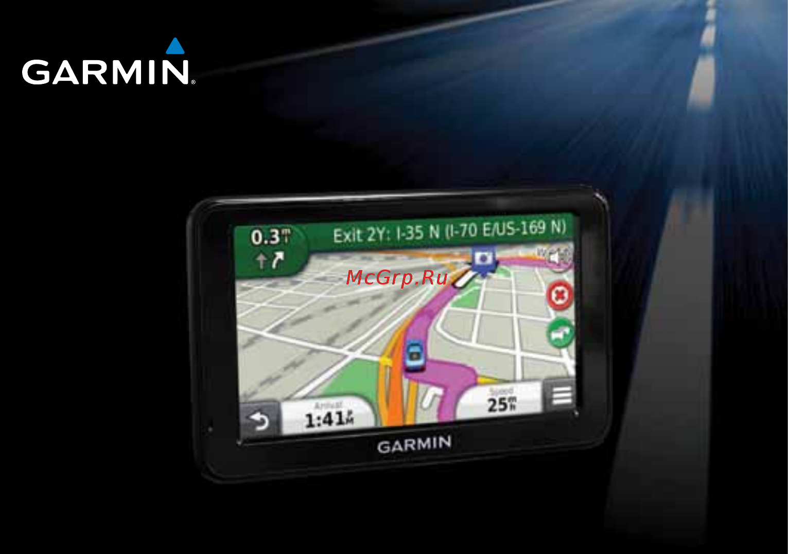 Garmin NUVI 2455LT Инструкция по эксплуатации онлайн