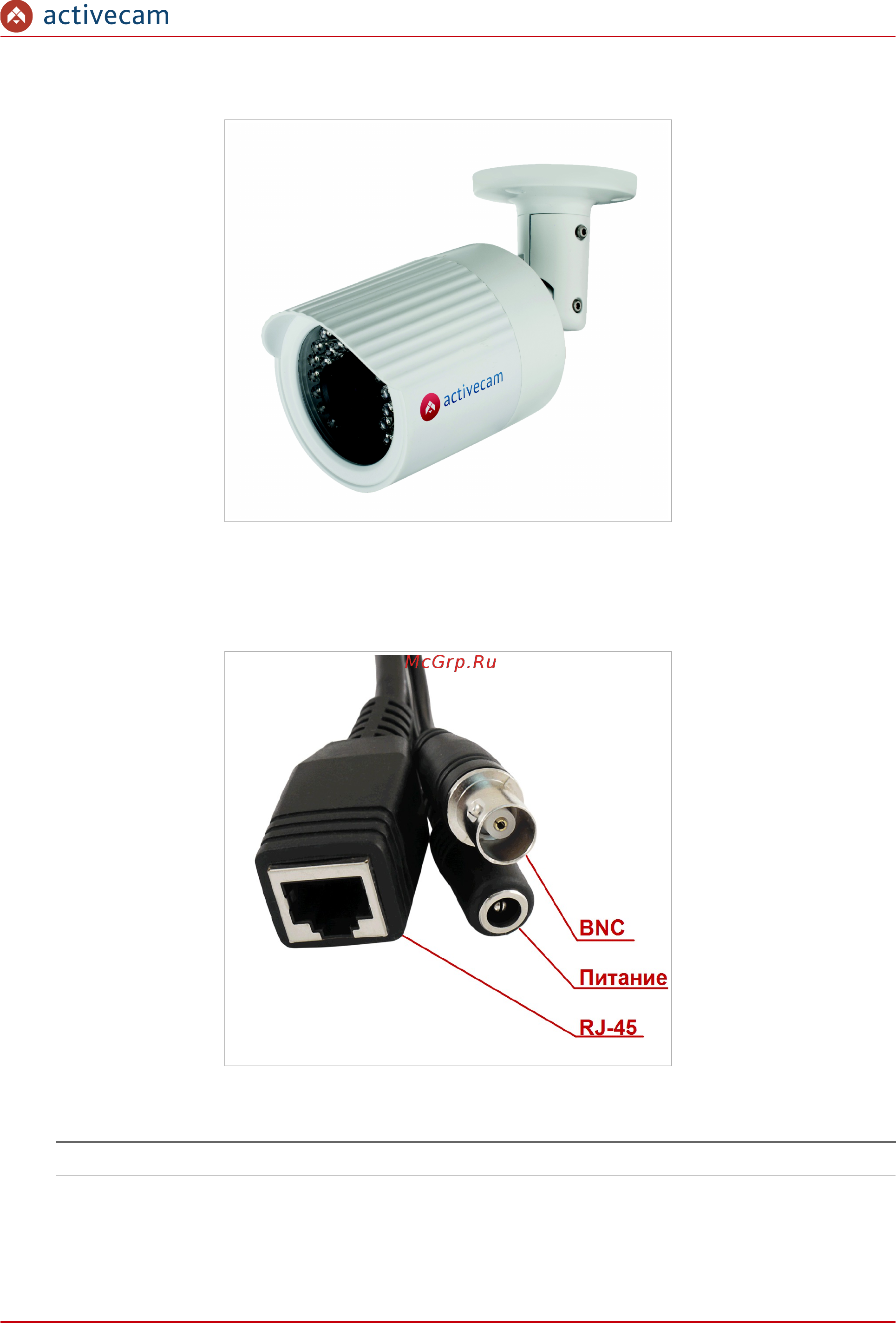 ActiveCam AC-D1020 [7/85] Для подключения к ip камере ac d2021ir3 используются