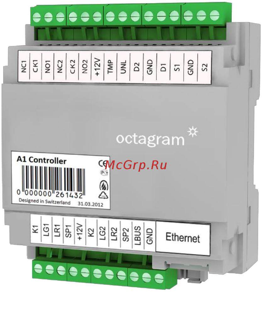 Octagram A1D32 [2/8] Описание контактов